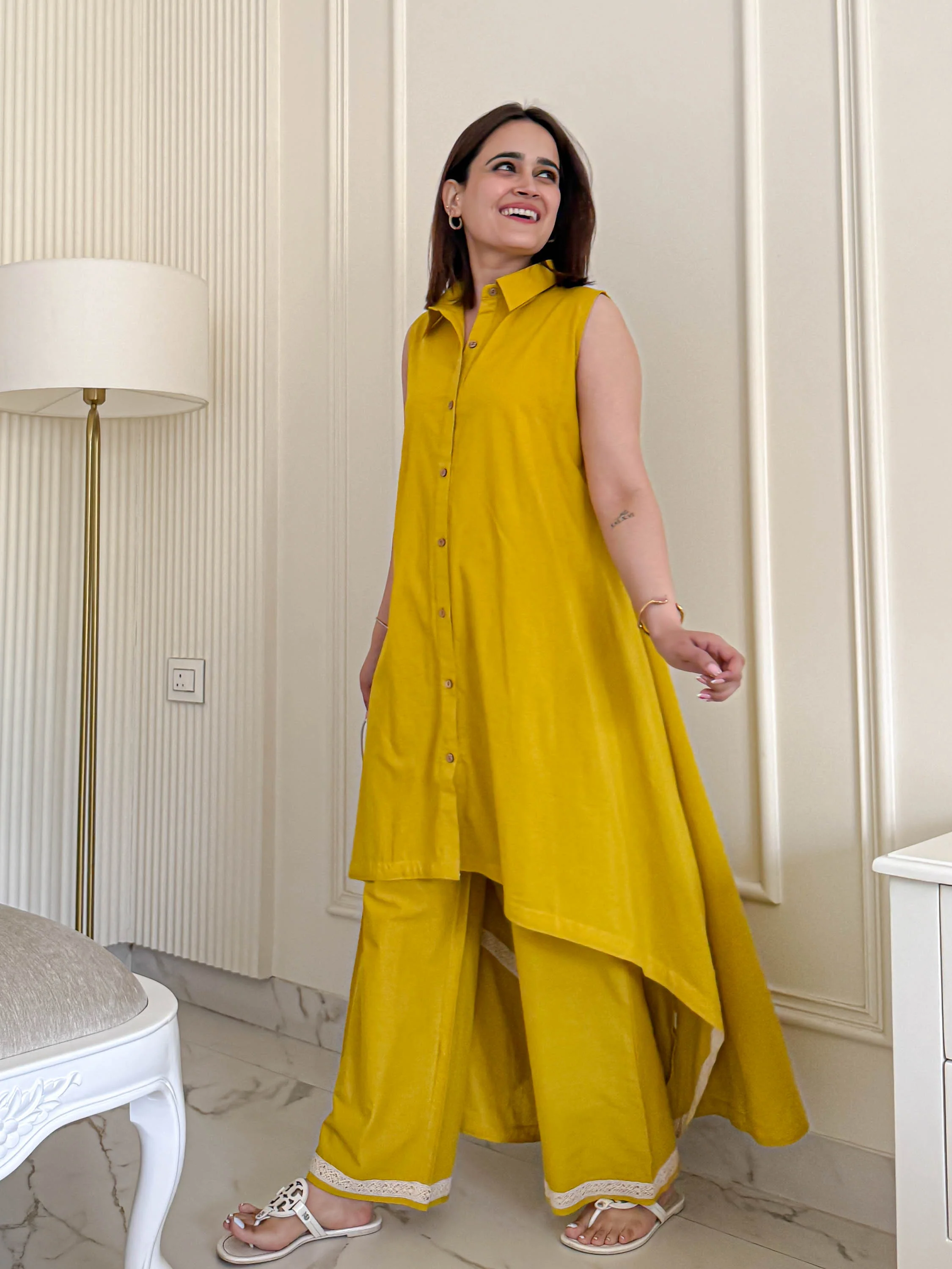 Bunaai Crisp Hour co-ord set - Woolfily