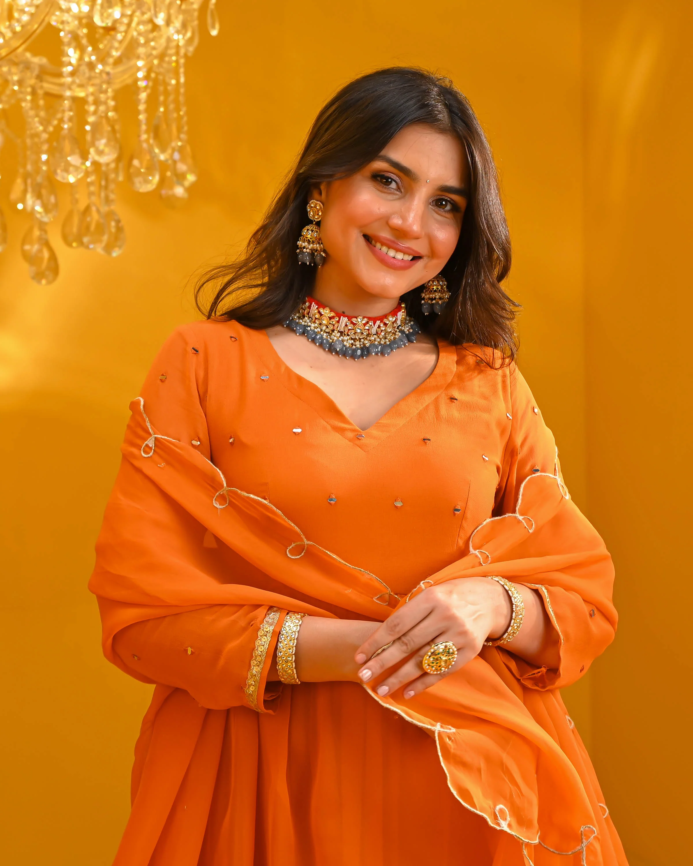 Meera Georgette Suit Set - Woolfily