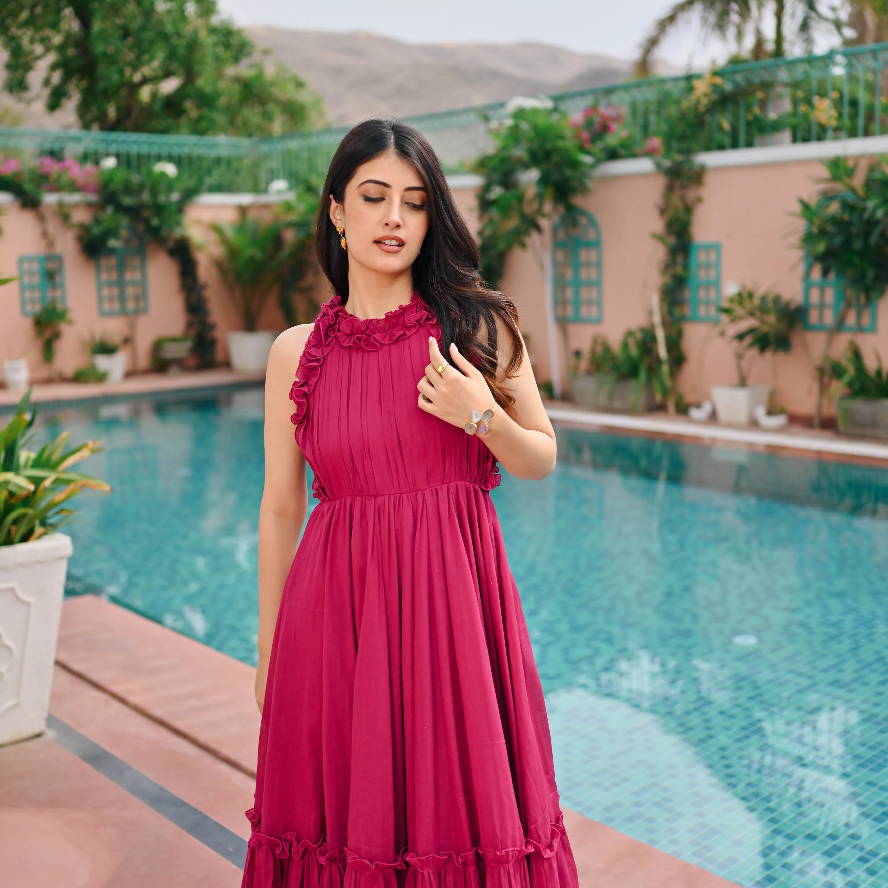 Bunaai Summer Love Cotton Dress - Woolfily