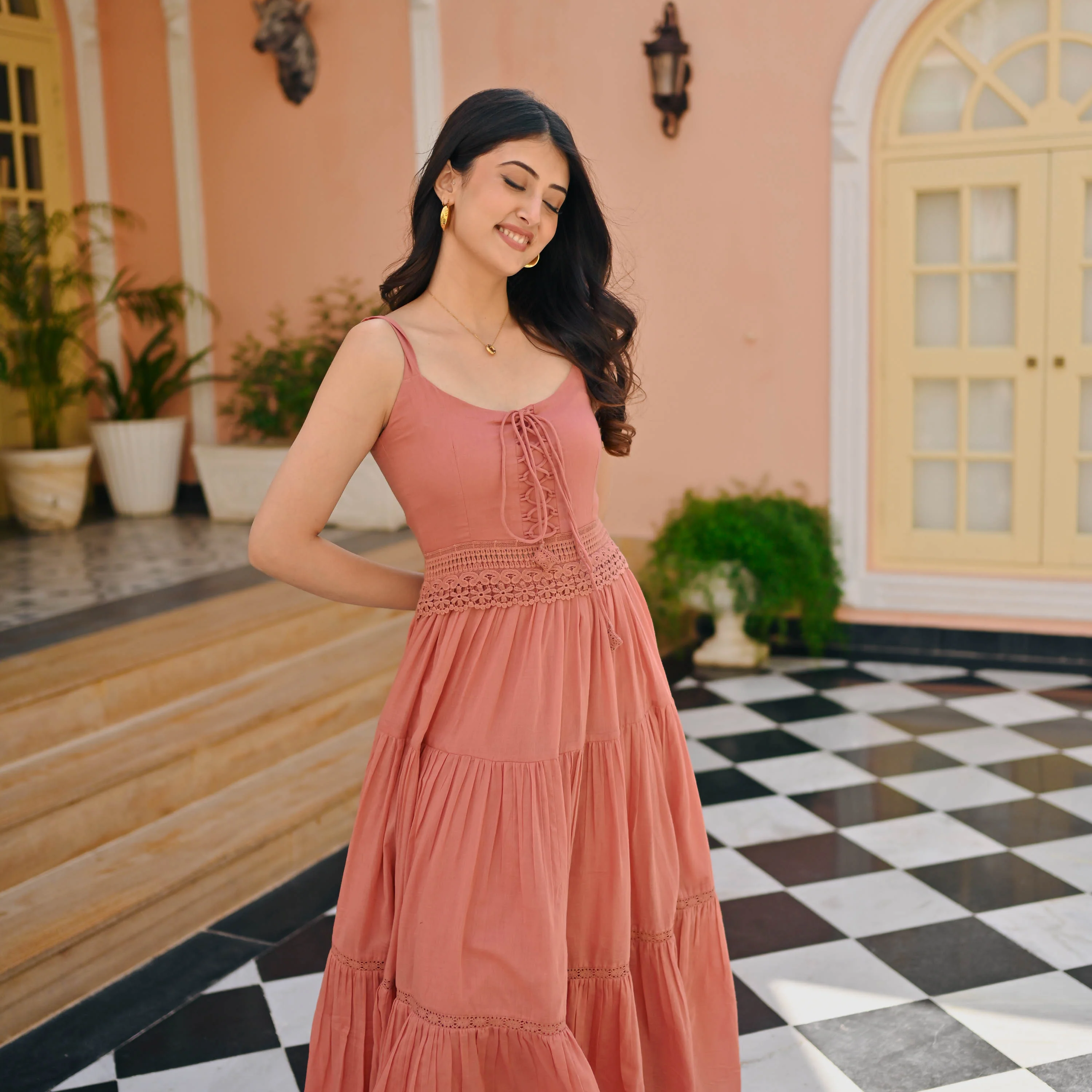 Bunaai Beauty Cotton Dress - Woolfily