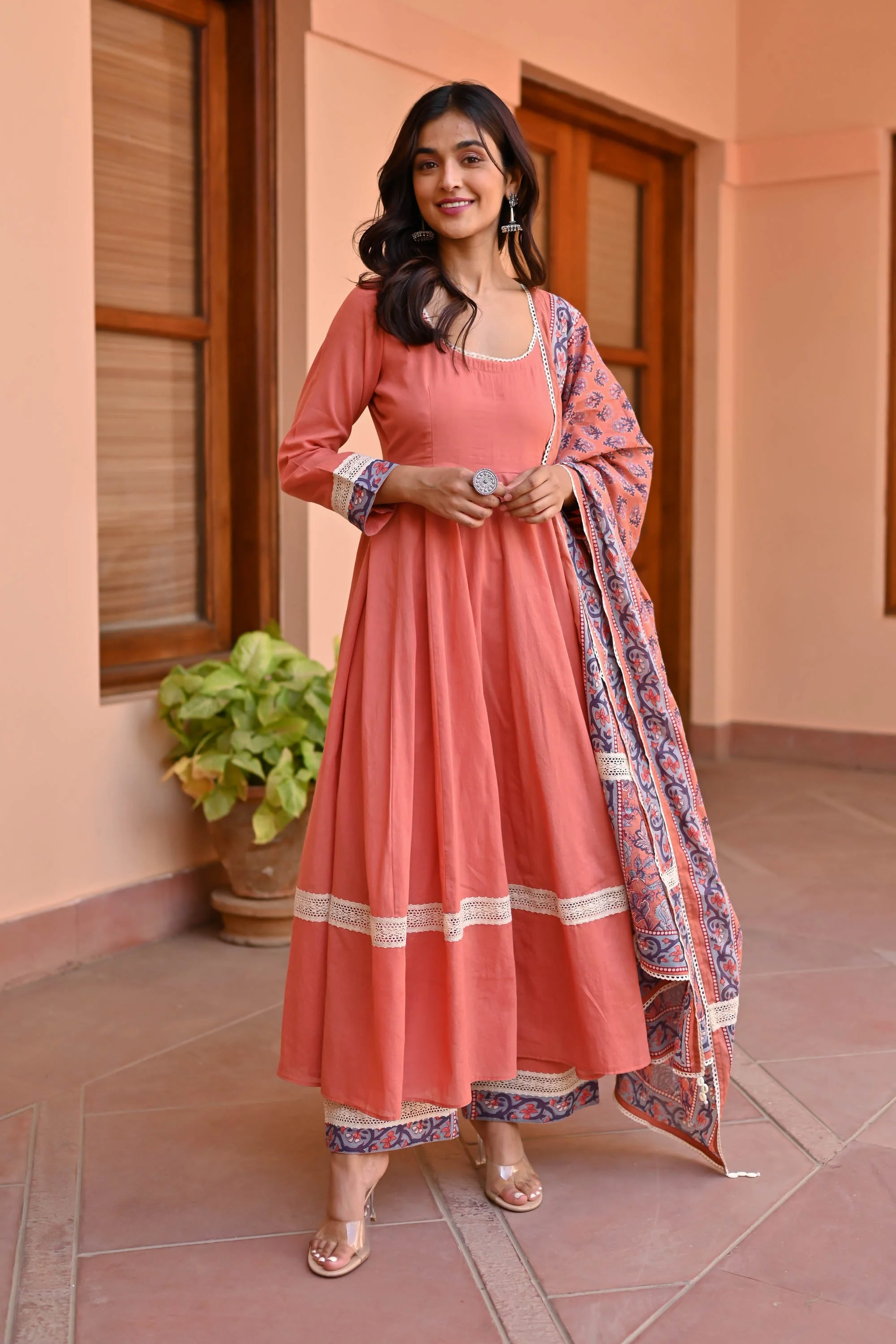 Cotton Tranquility Trio Suit Set - Woolfily