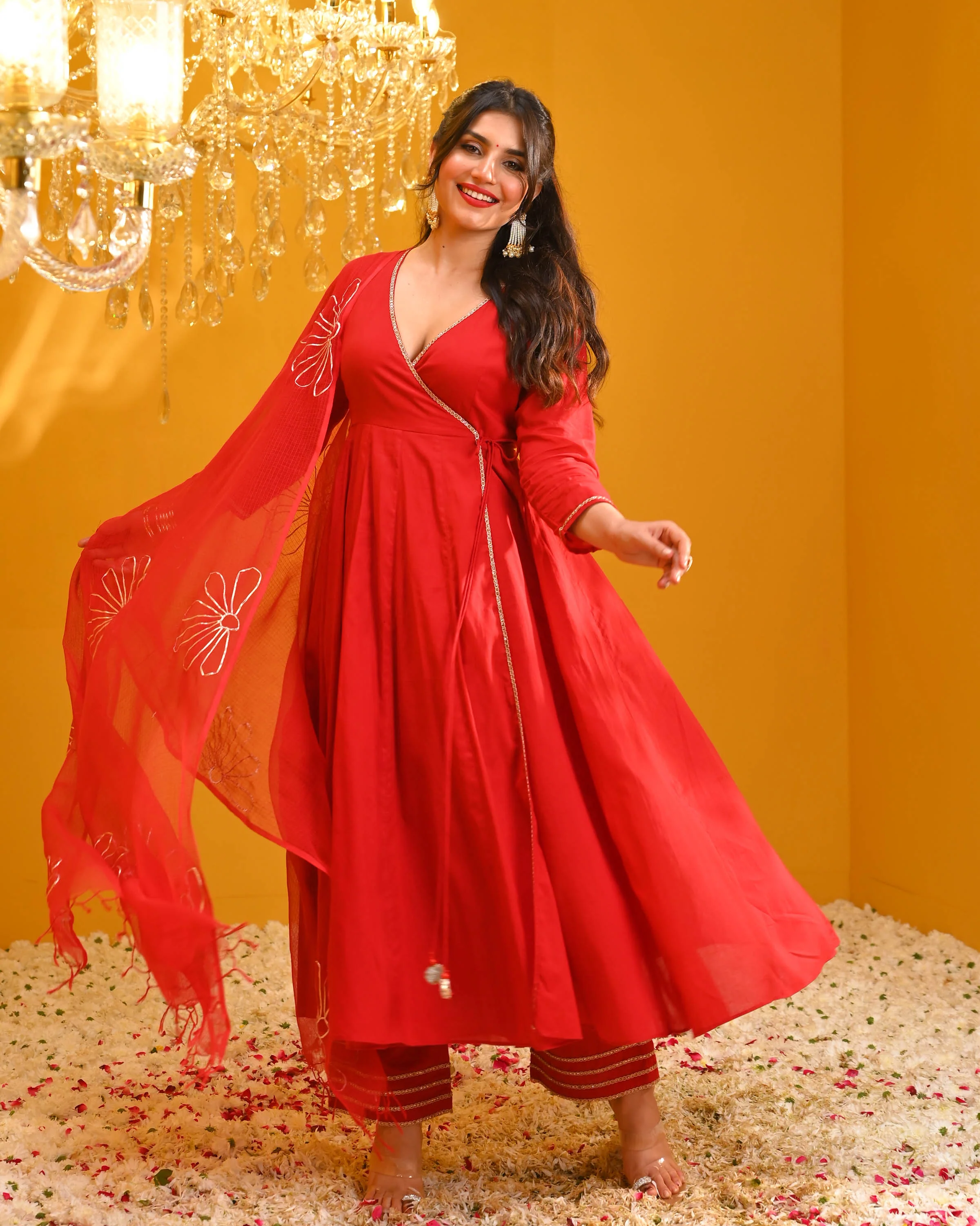 Dhara Cotton Suit Set - Woolfily