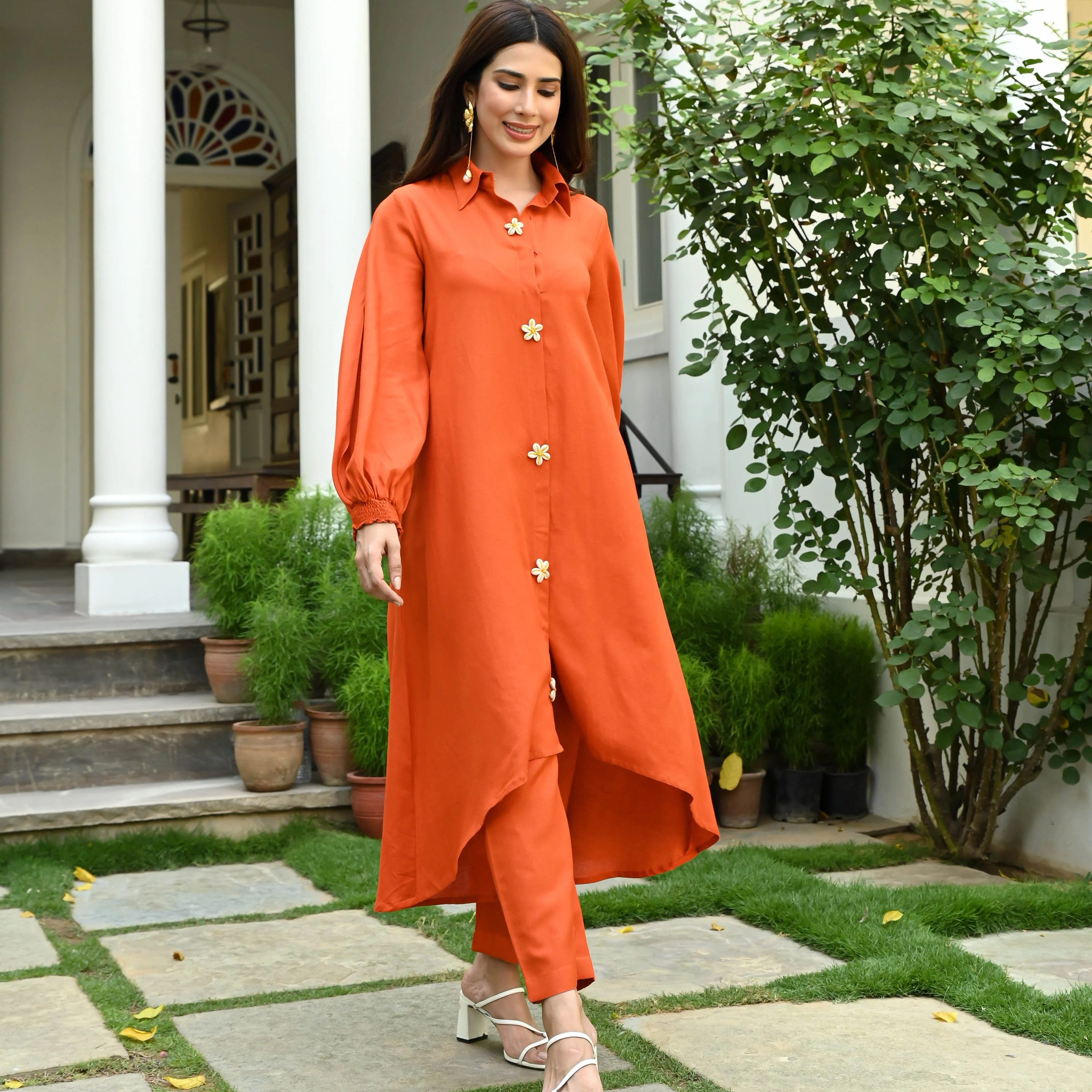 Bunaai Cotton Bliss Kurta Set - Woolfily
