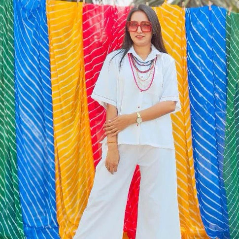 Bunaai Cotton Grace Coord Set - Woolfily