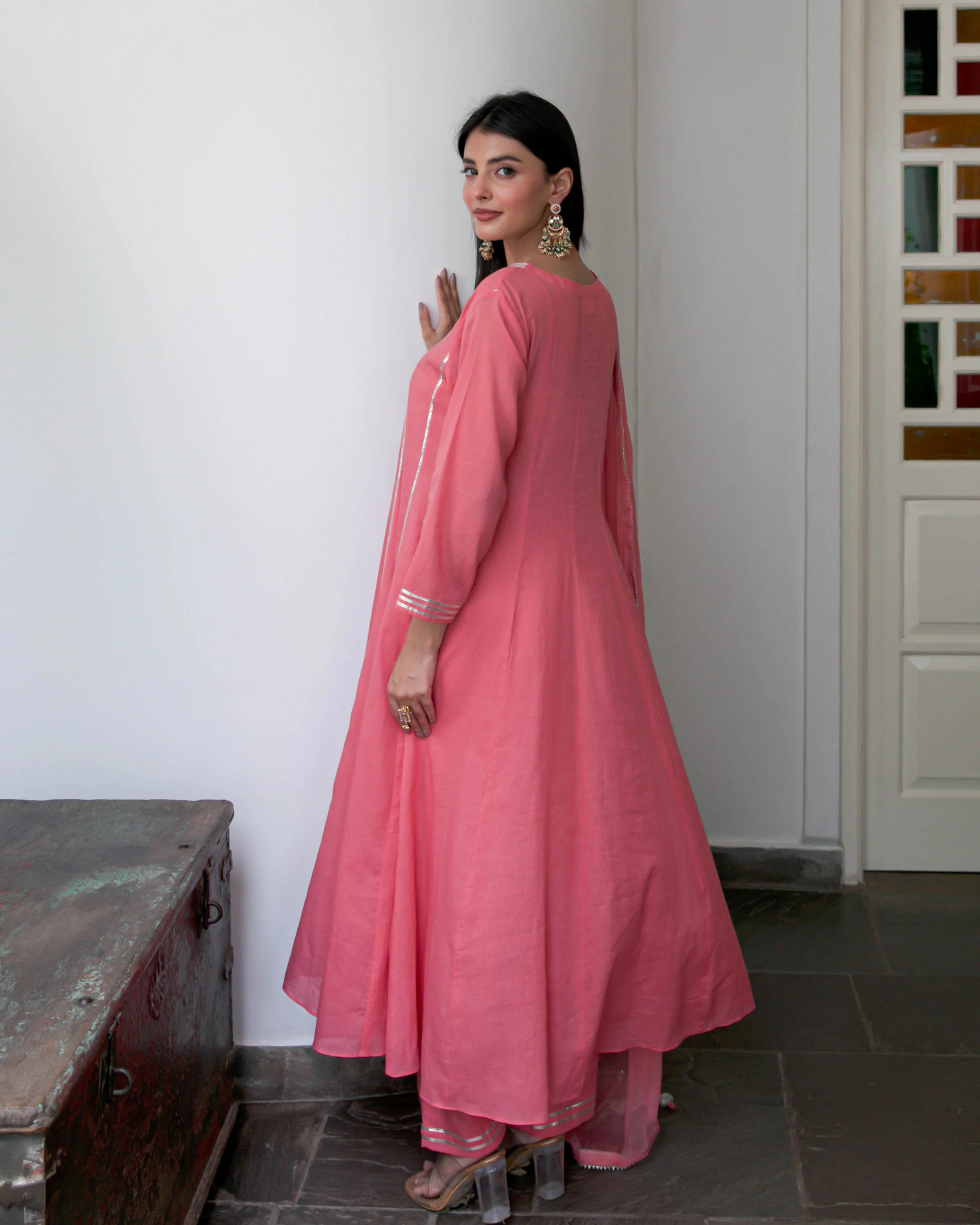 Gajri Cotton Suit Set - Woolfily