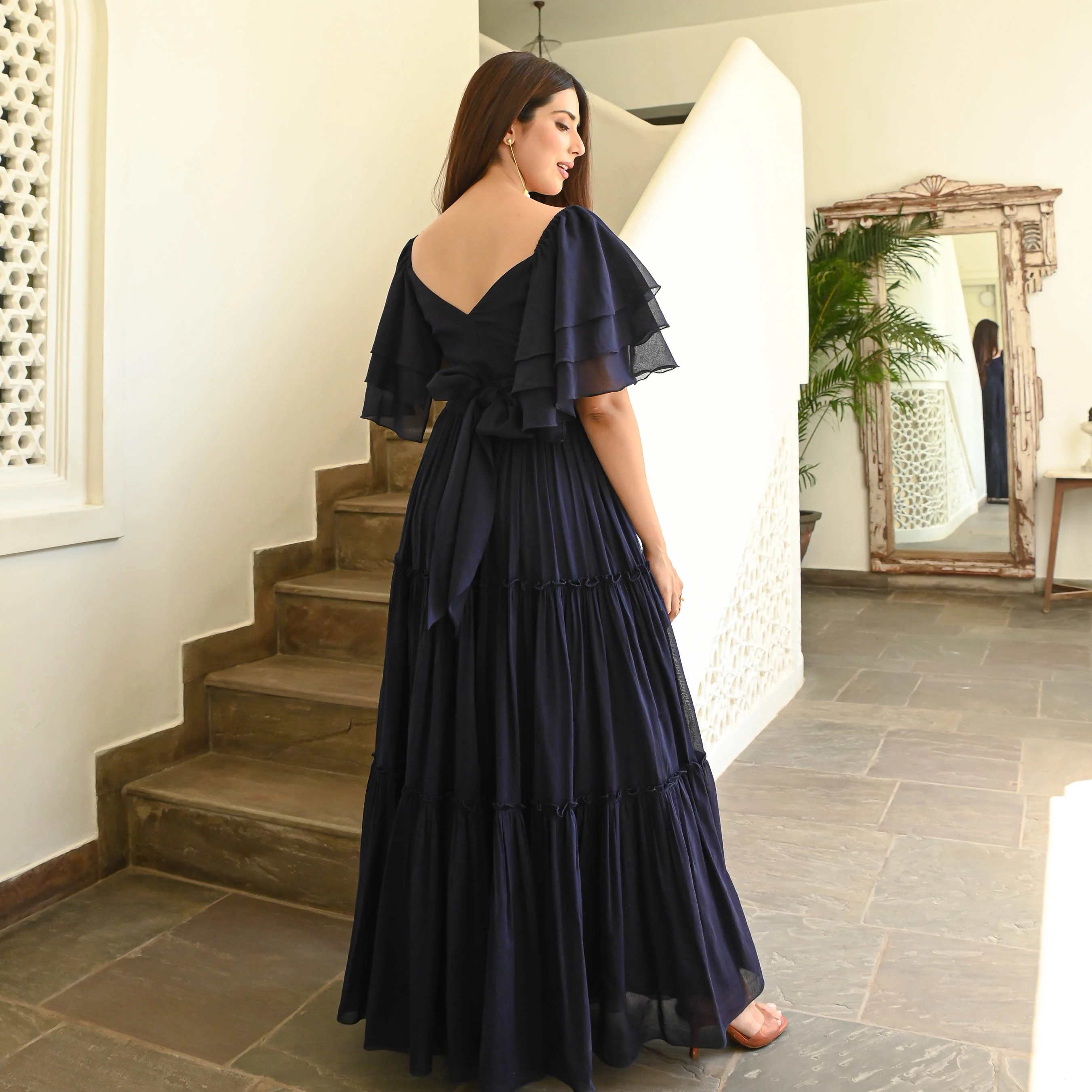 Bunaai Sweetheart Cotton Dress - Woolfily