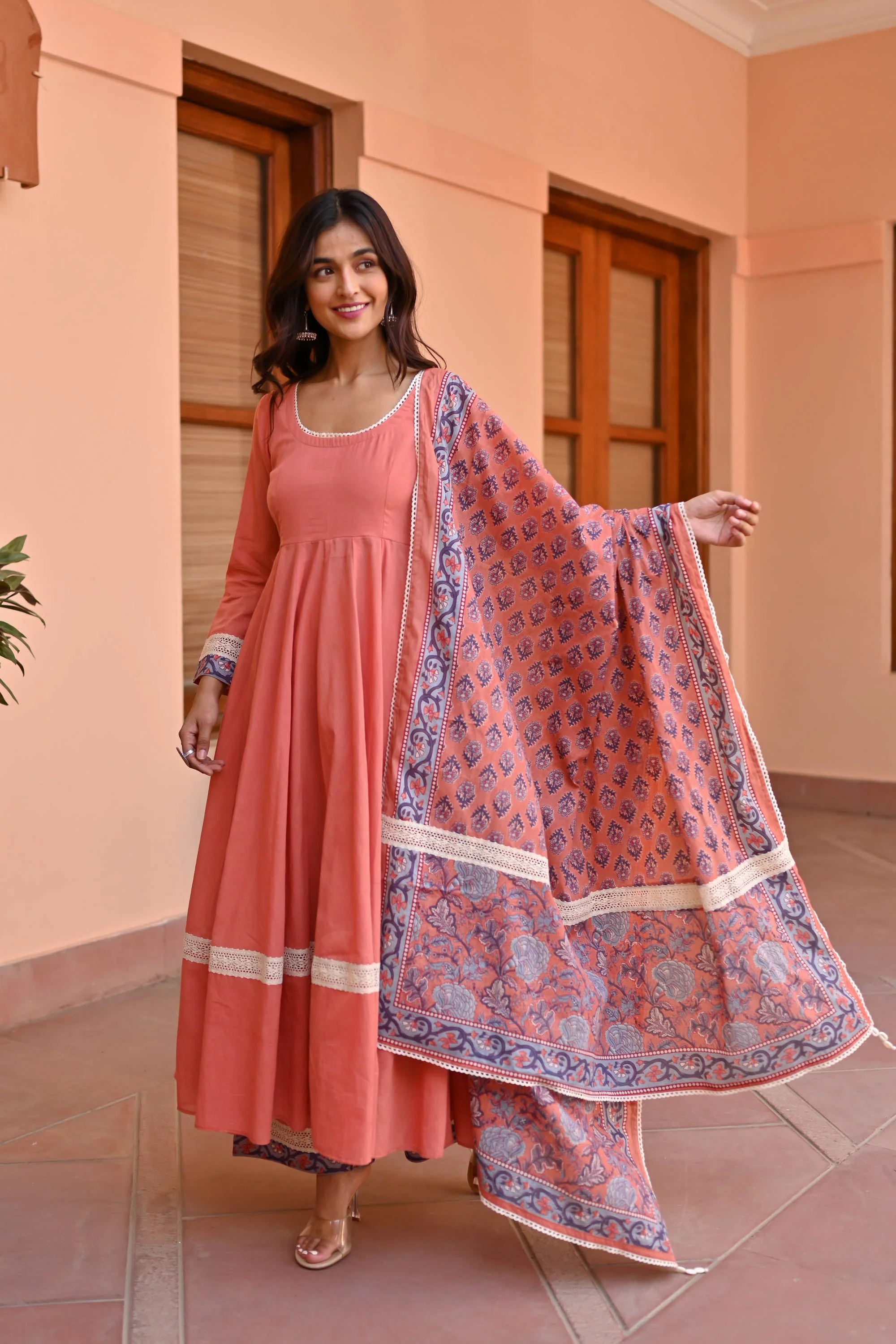 Cotton Tranquility Trio Suit Set - Woolfily