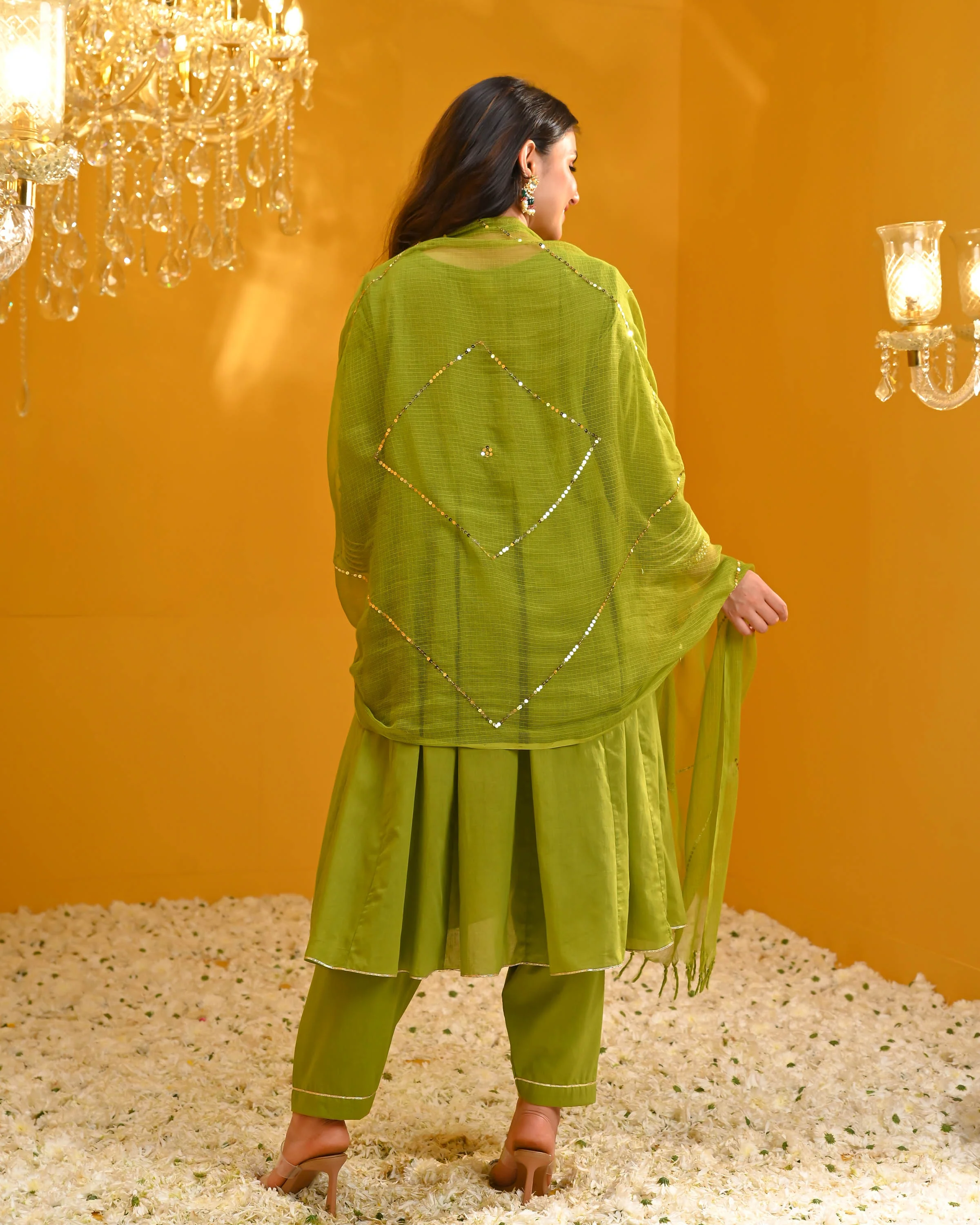 Eshita Cotton Suit Set - Woolfily