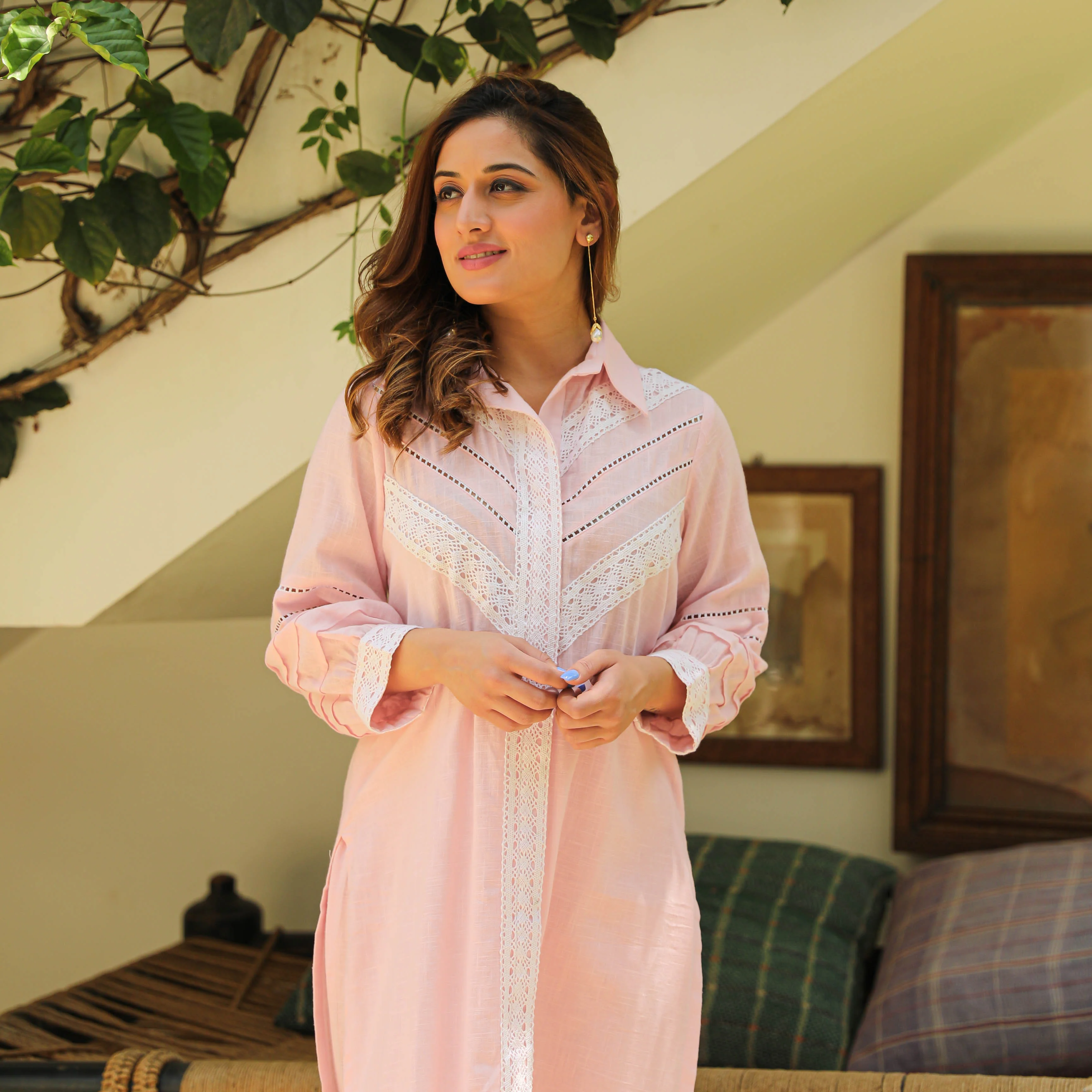 Bunaai Cotton Reverie Coord Set - Woolfily