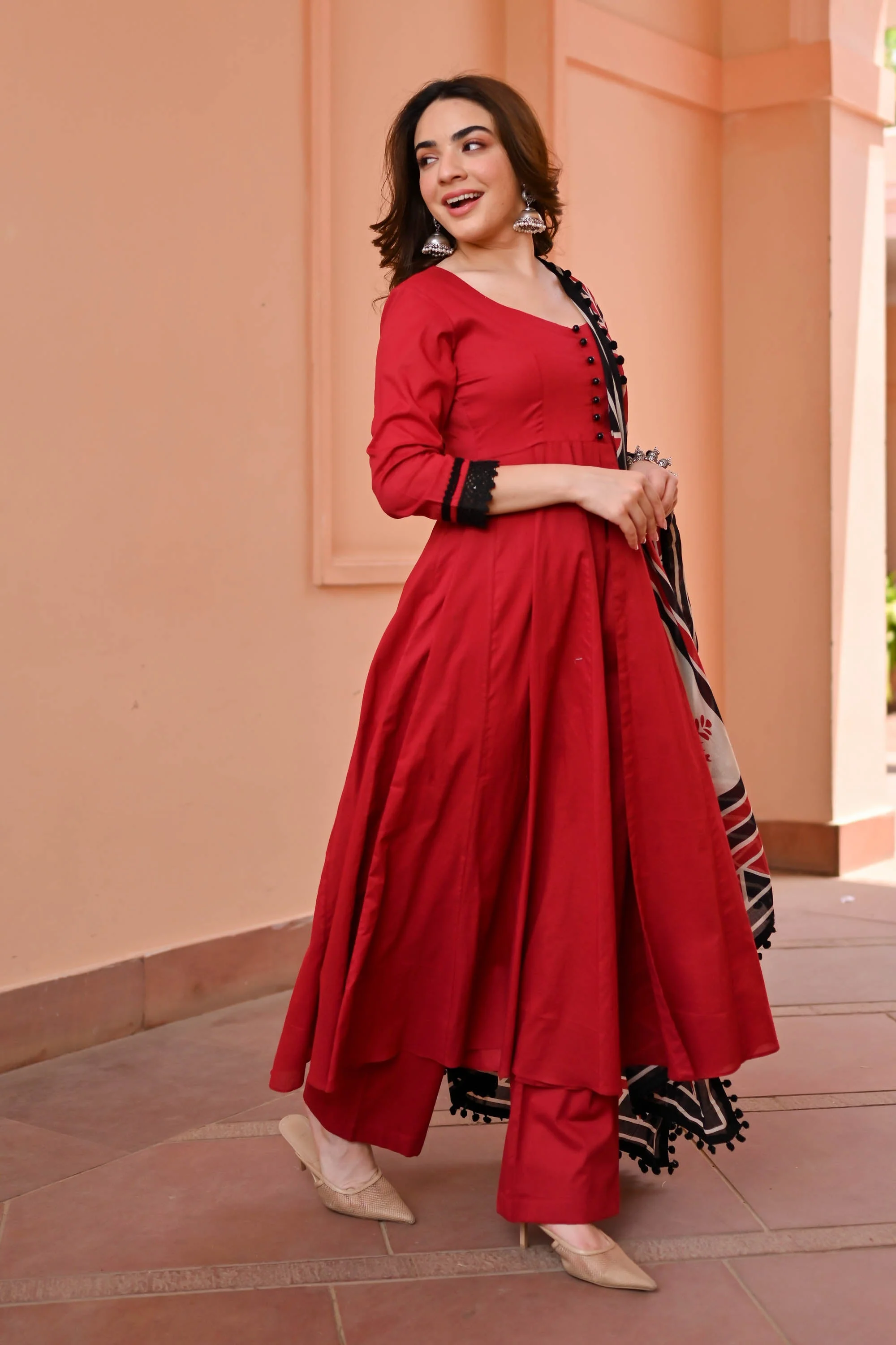 Aryahi Cotton Suit Set Trio - Woolfily