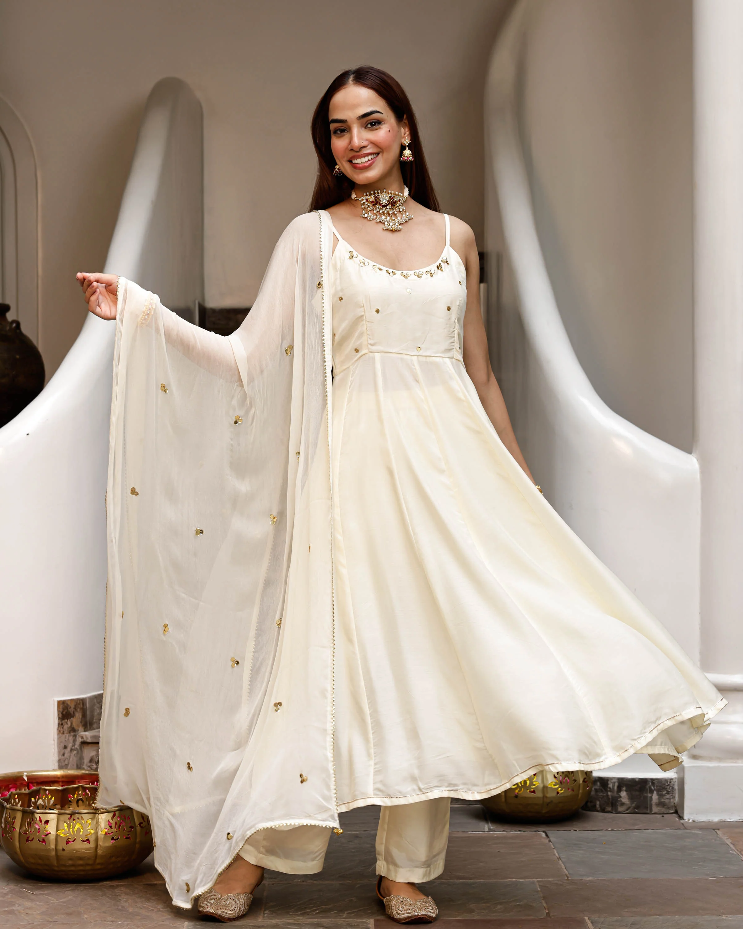 Lavanya Georgette Suit Set - Woolfily