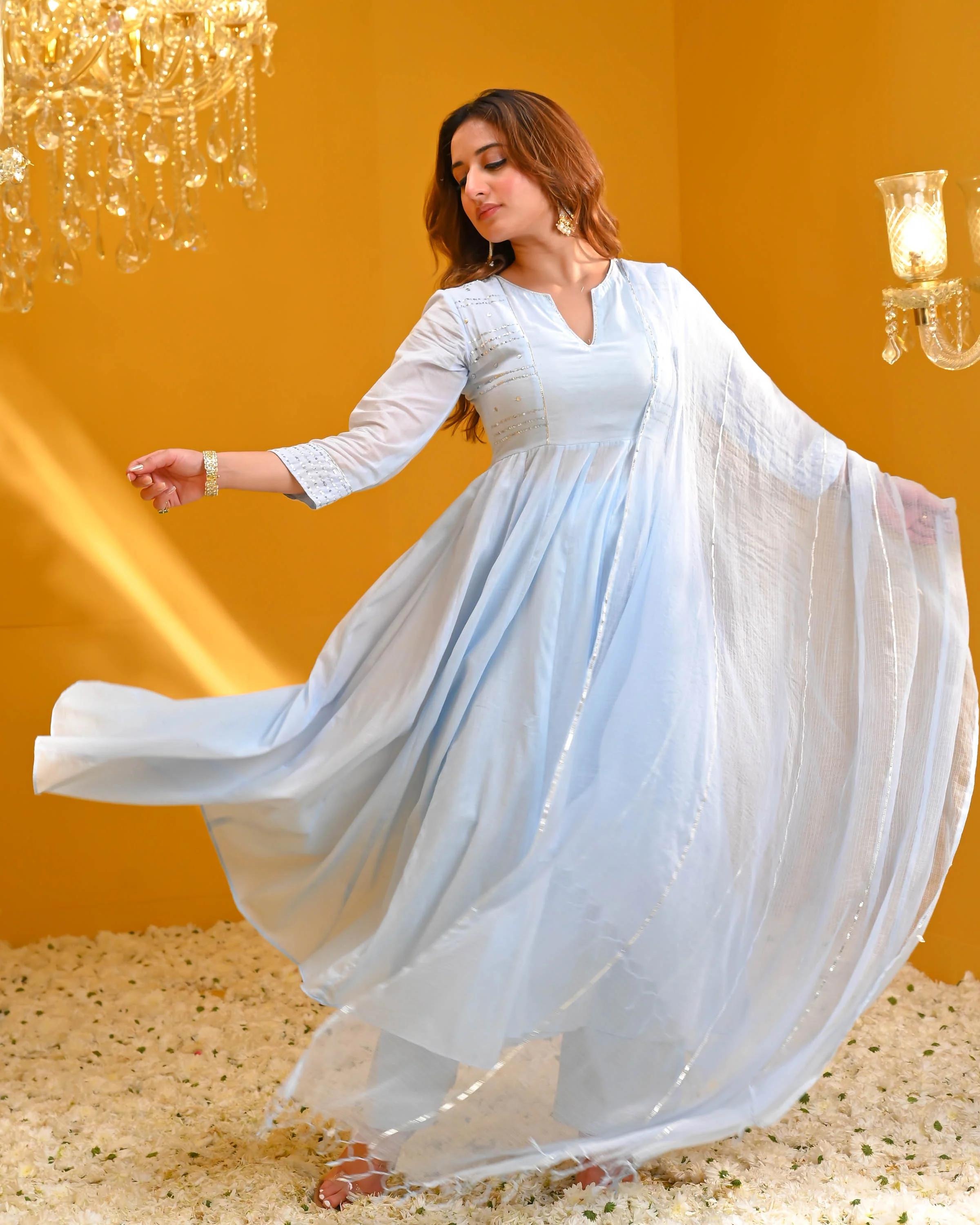 Bhavika Cotton Suit Set - Woolfily