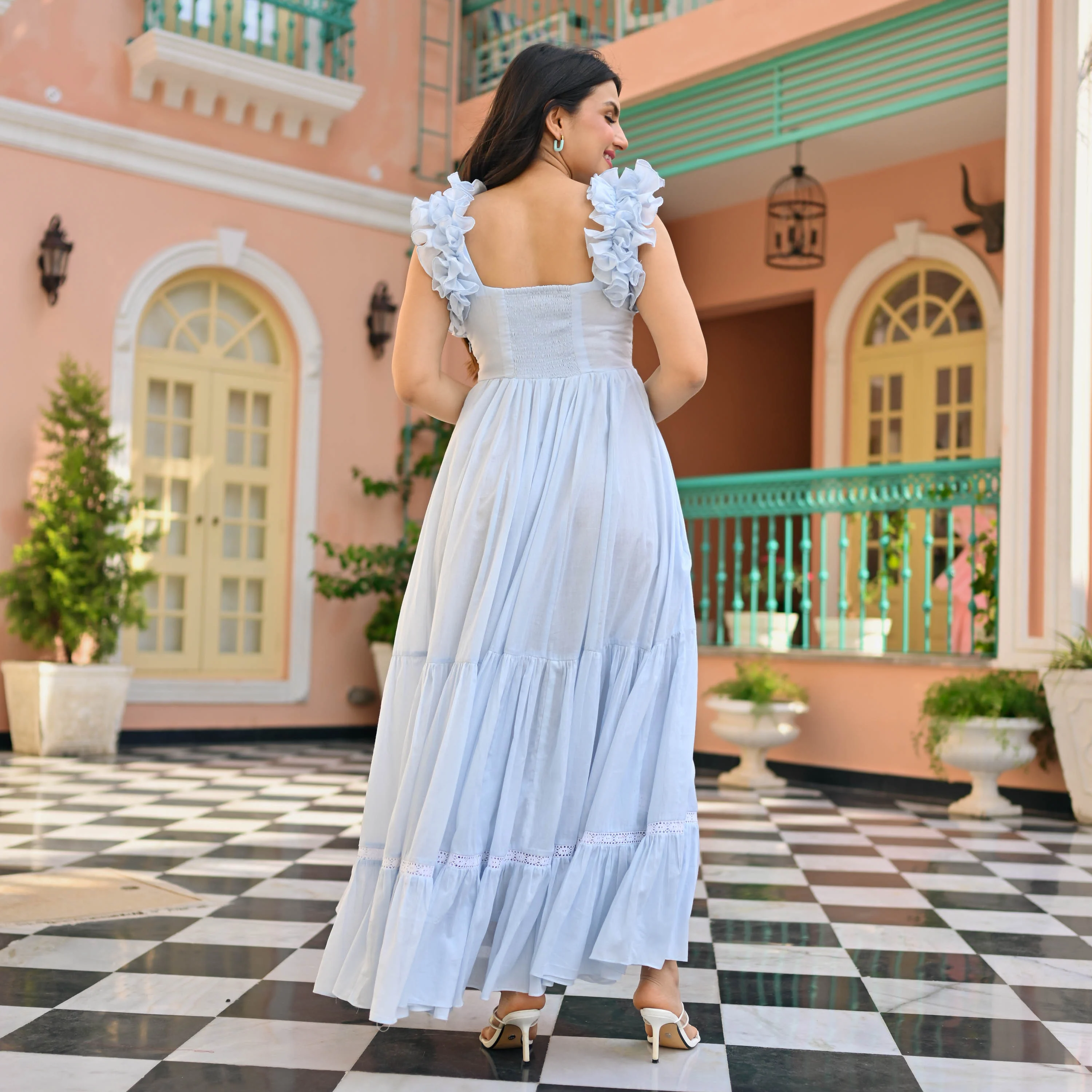 Bunaai Fantasy Cotton Dress - Woolfily