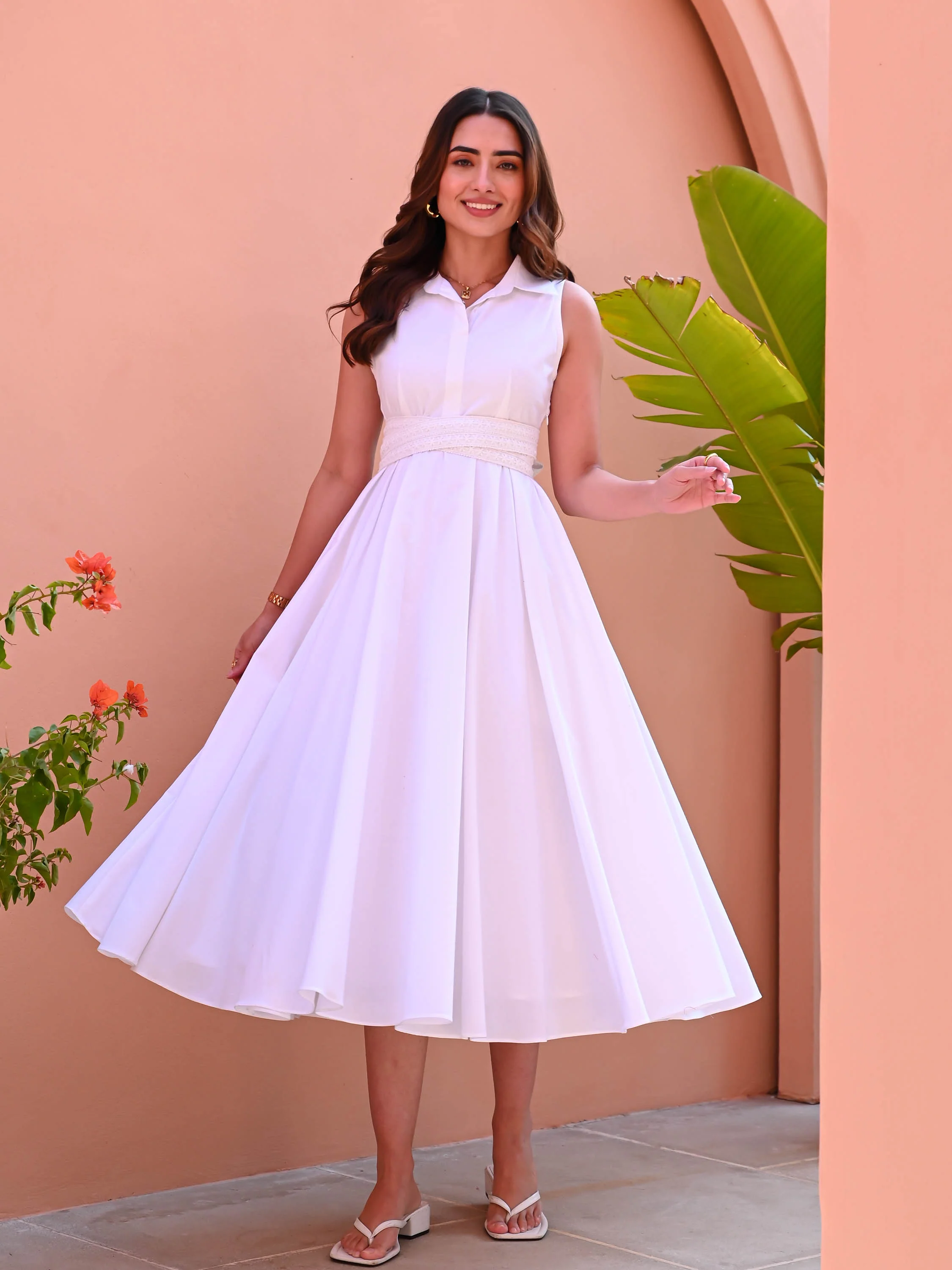 White Shirt Dress - Woolfily