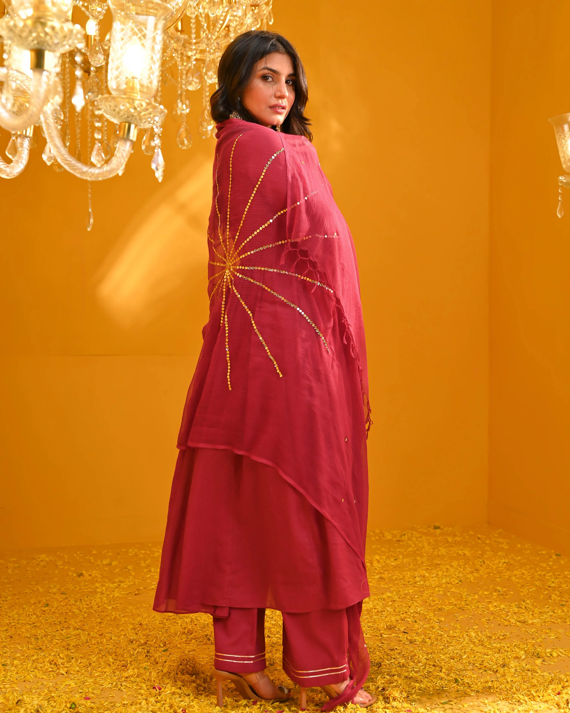 Siya Cotton Suit Set - Woolfily