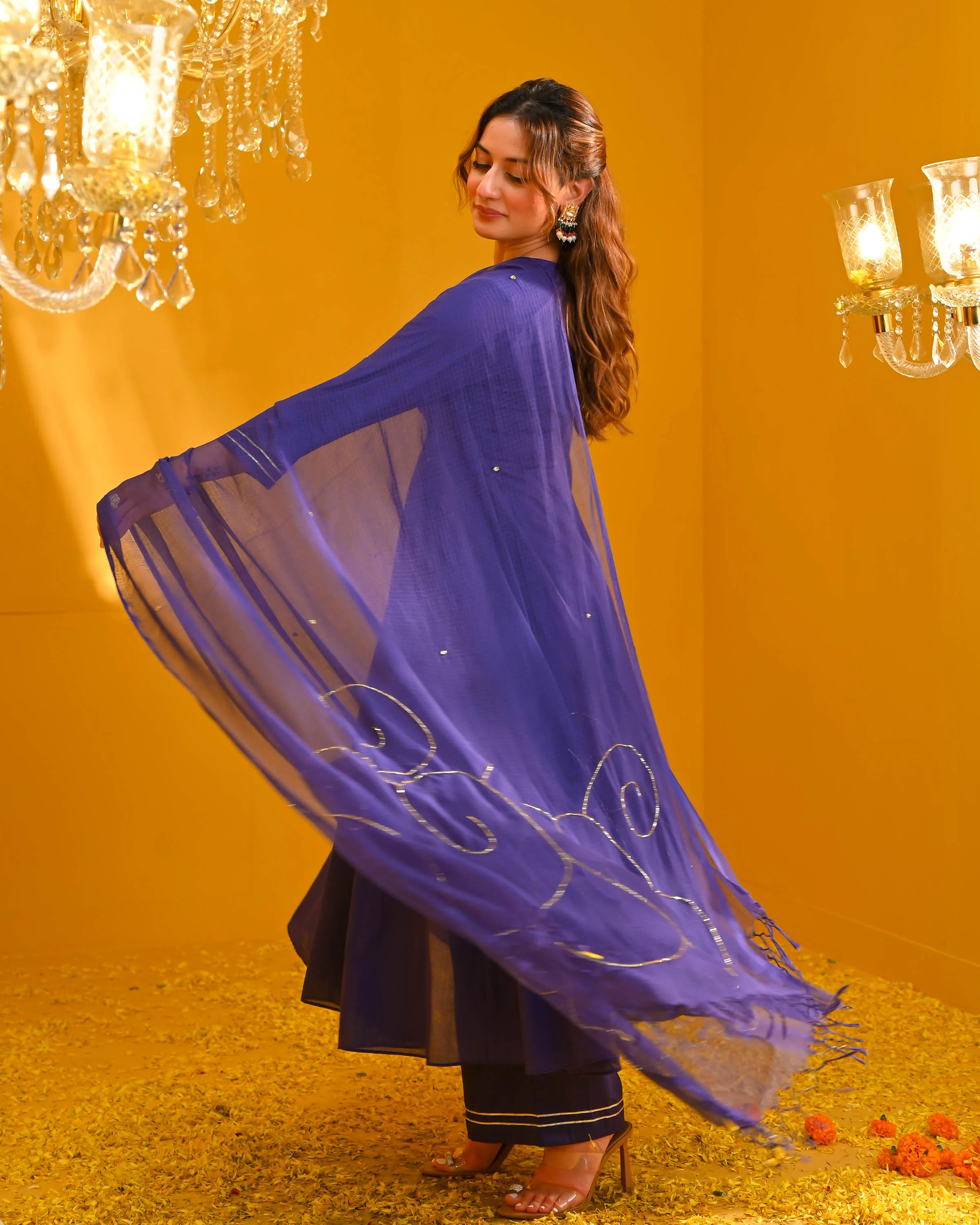 Damini Cotton Suit Set - Woolfily