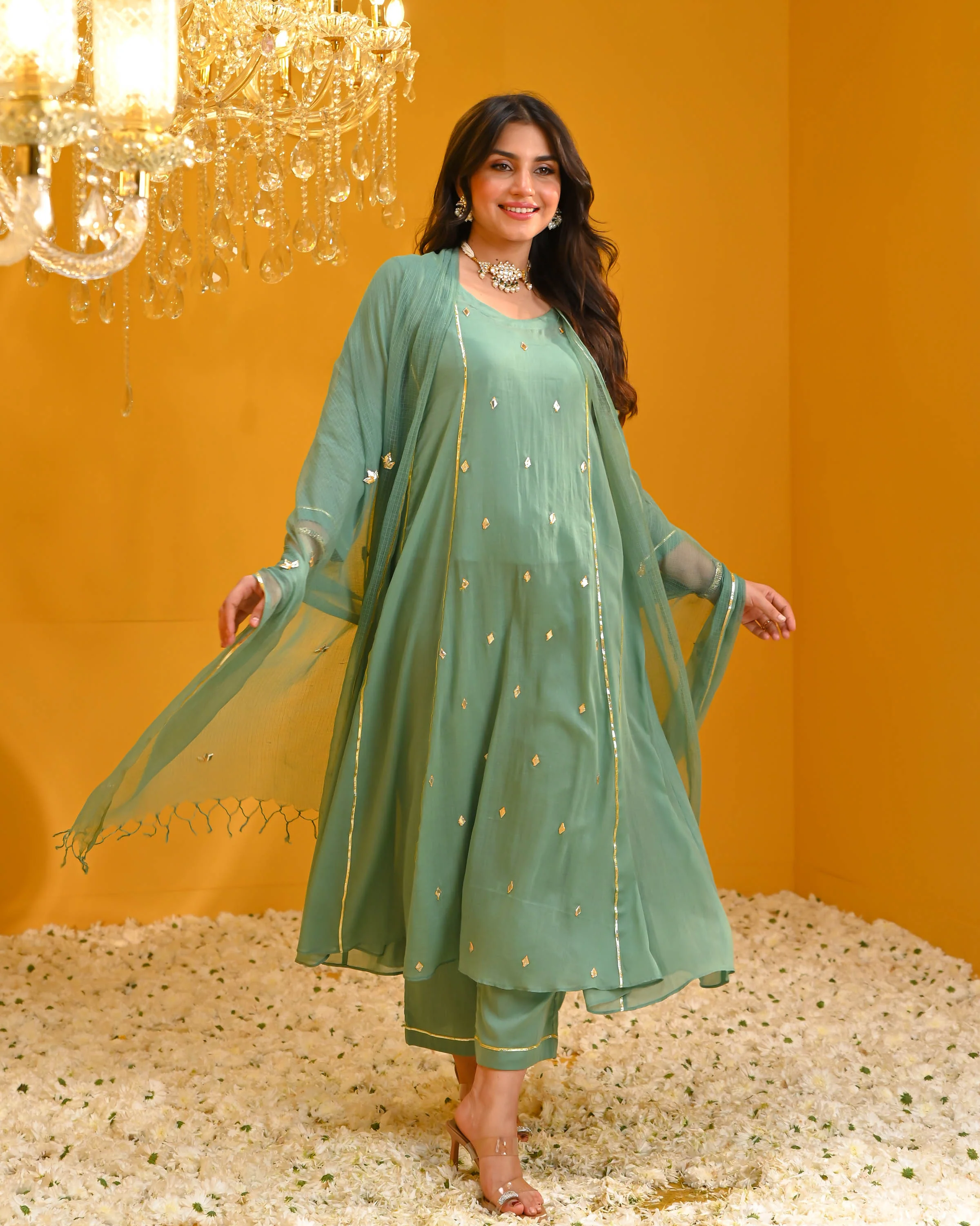 Yashvi Cotton Suit Set - Woolfily