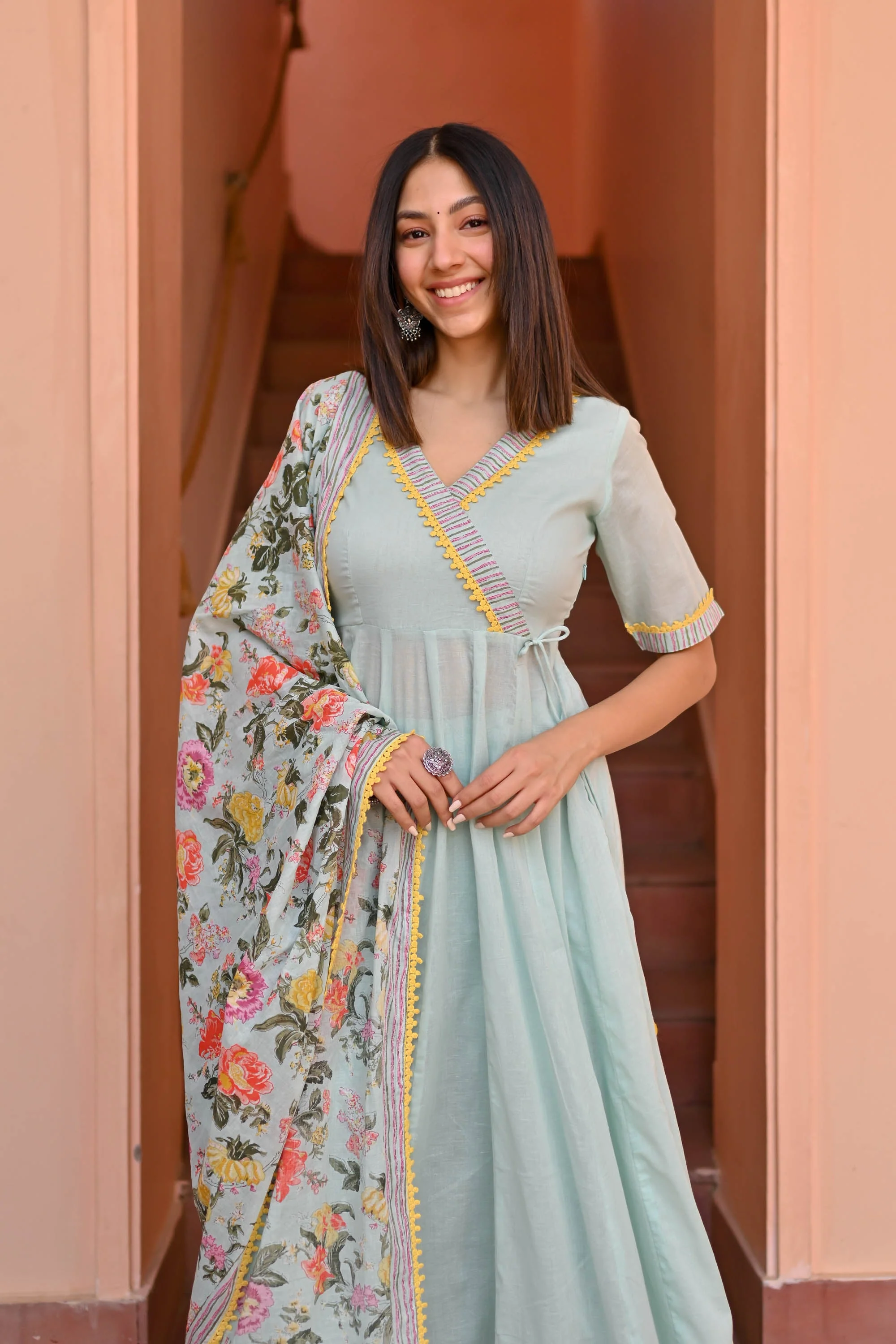 Dew Cotton Suit Set of 3 - Woolfily