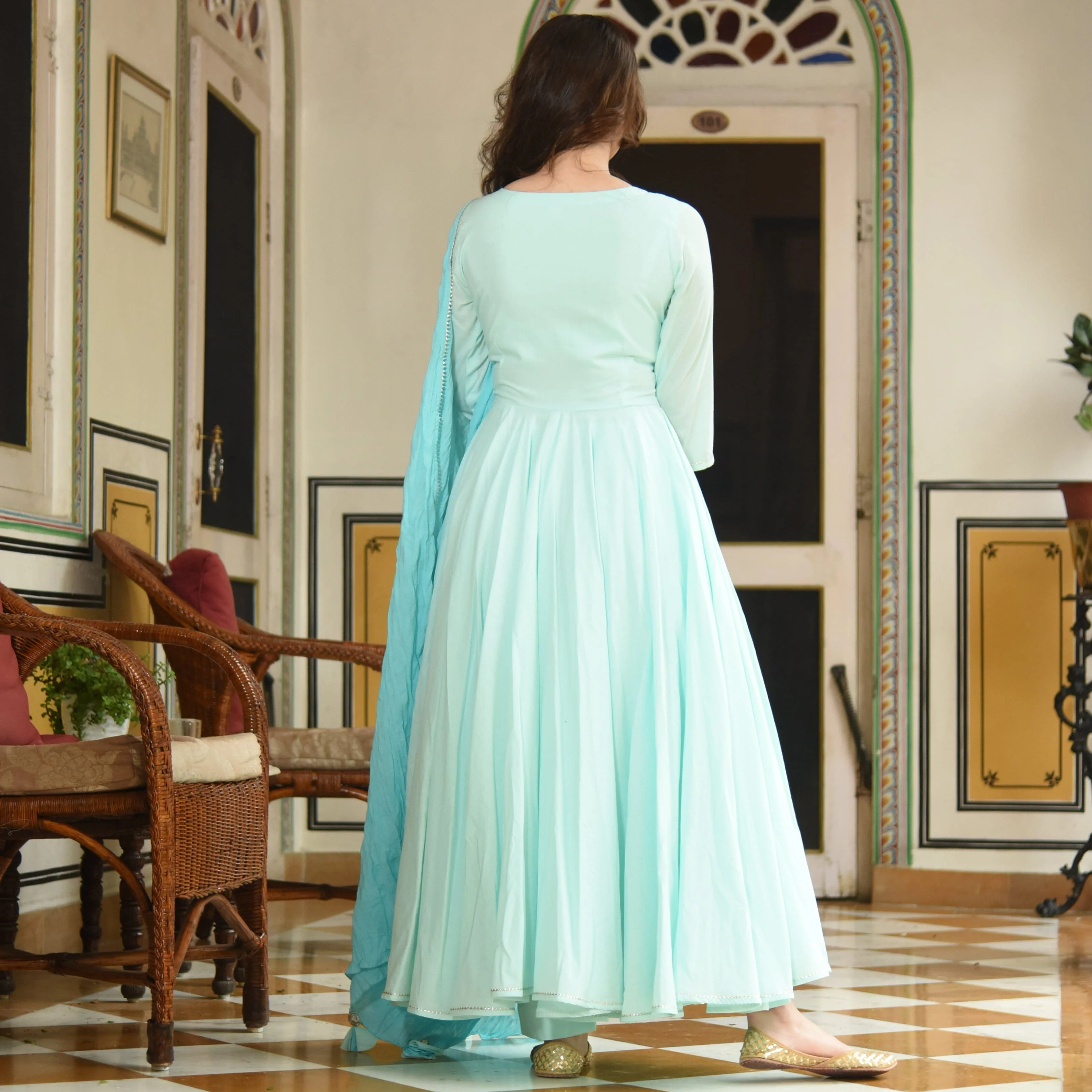 Soothing Sea Cotton Suit (Set of 3) - Woolfily