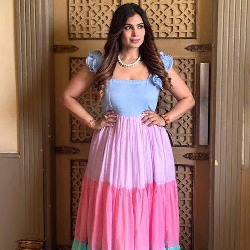 Bunaai DUSTY JADE PINK COTTON DRESS - Woolfily