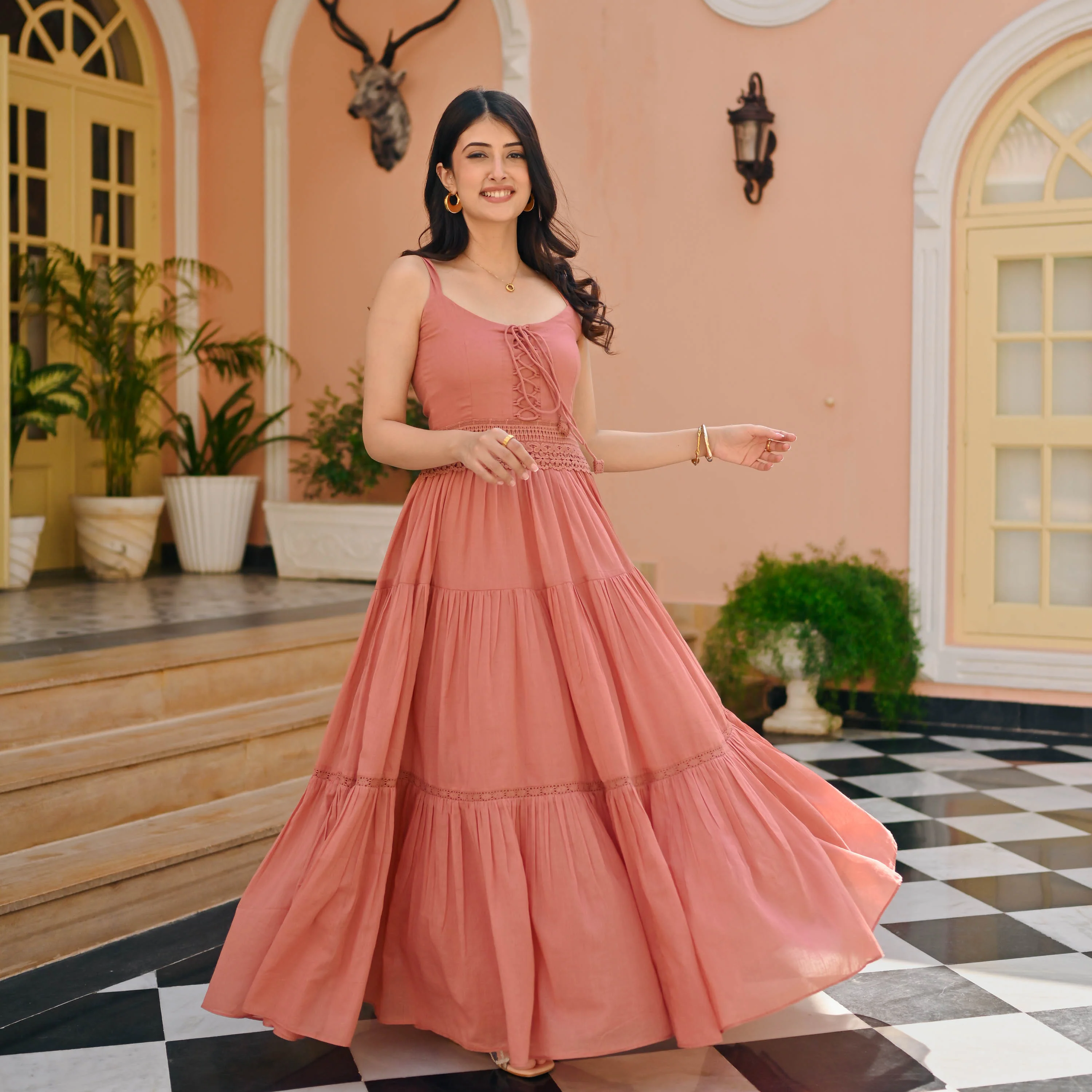 Bunaai Beauty Cotton Dress - Woolfily