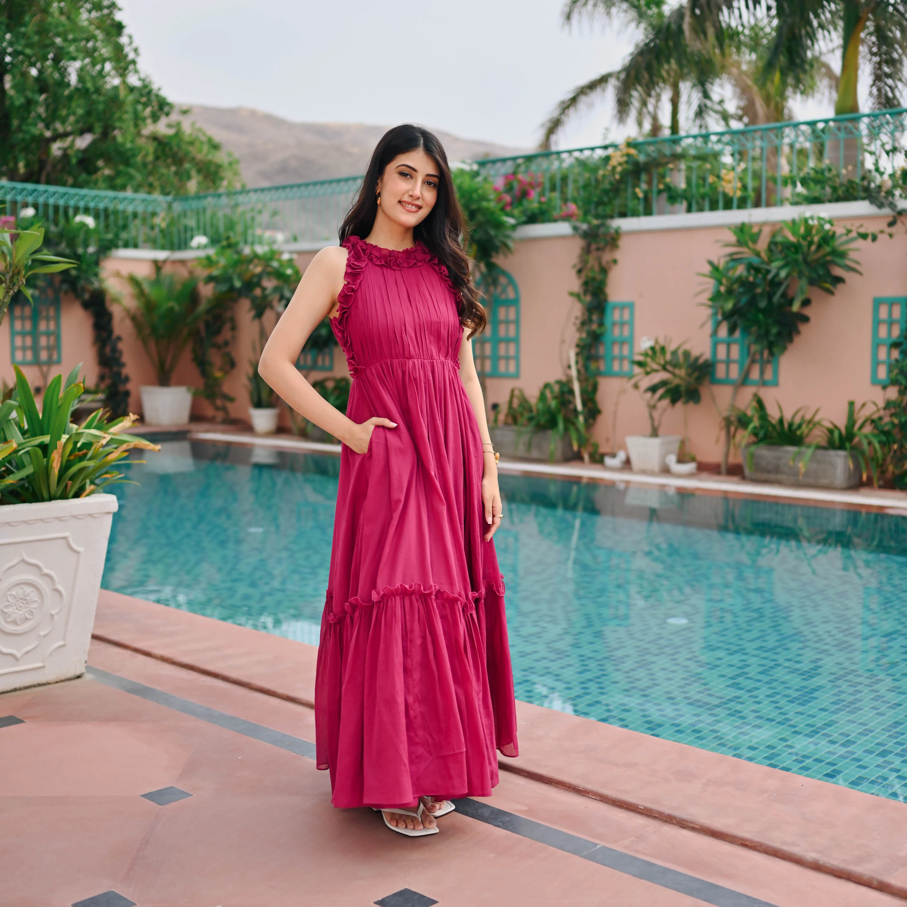 Bunaai Summer Love Cotton Dress - Woolfily