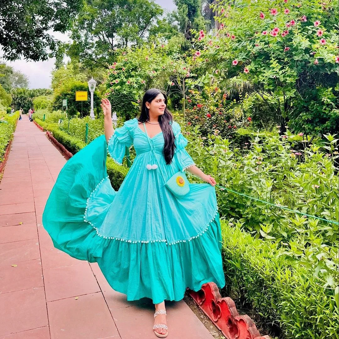 Bunaai Radiant Cotton Dress - Woolfily