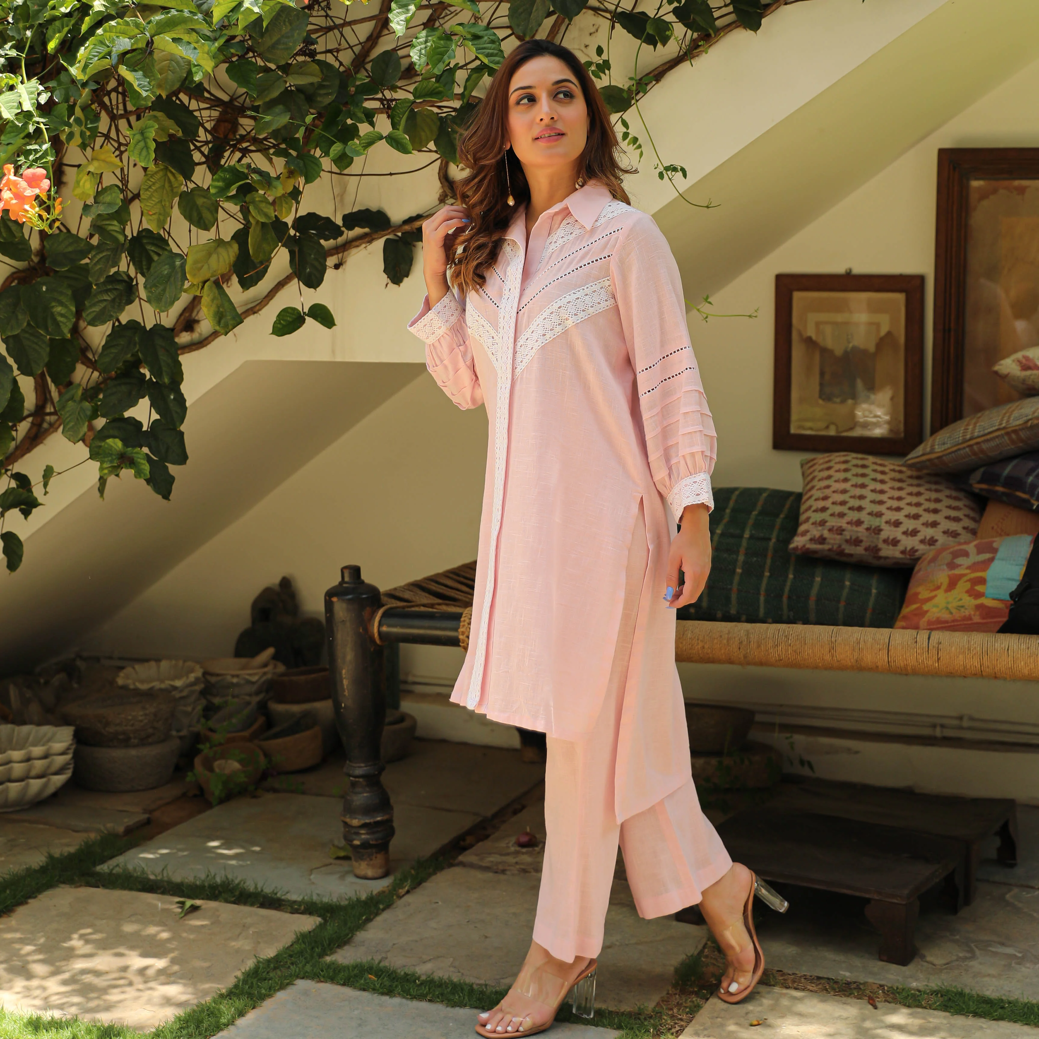 Bunaai Cotton Reverie Coord Set - Woolfily