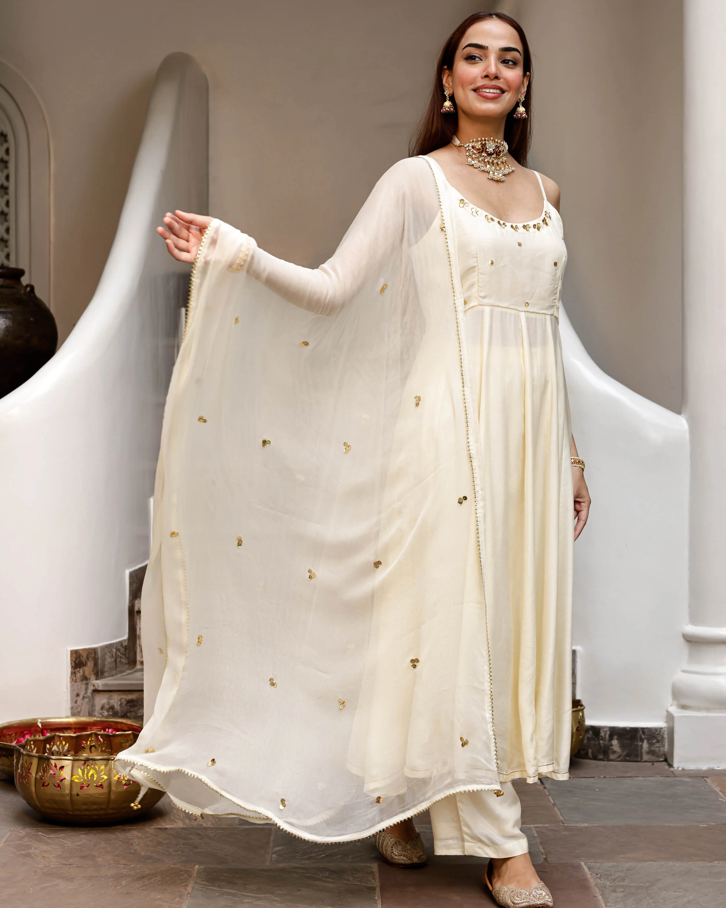 Lavanya Georgette Suit Set - Woolfily