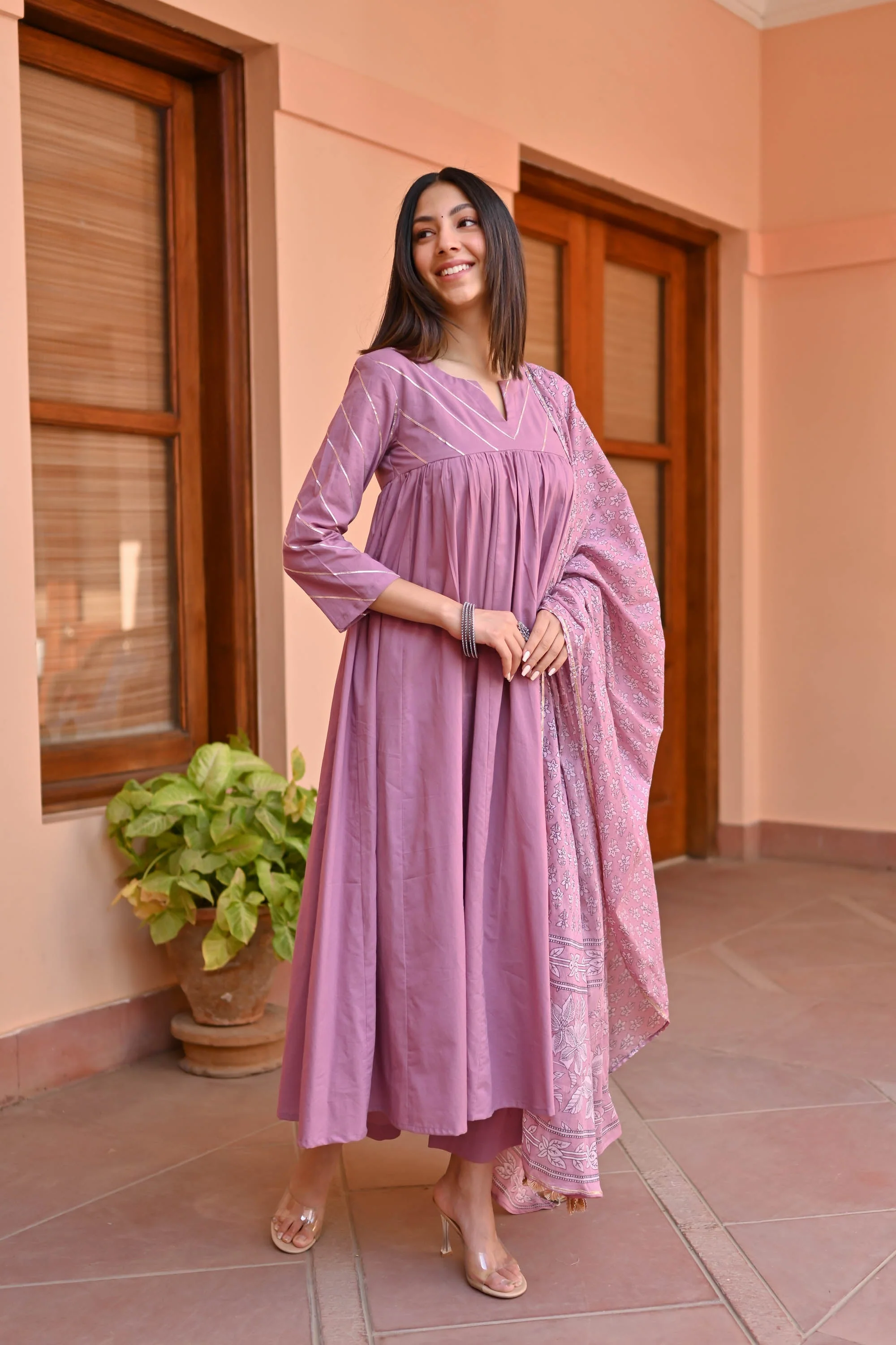 Cotton Majesty Trio Suit Set - Woolfily