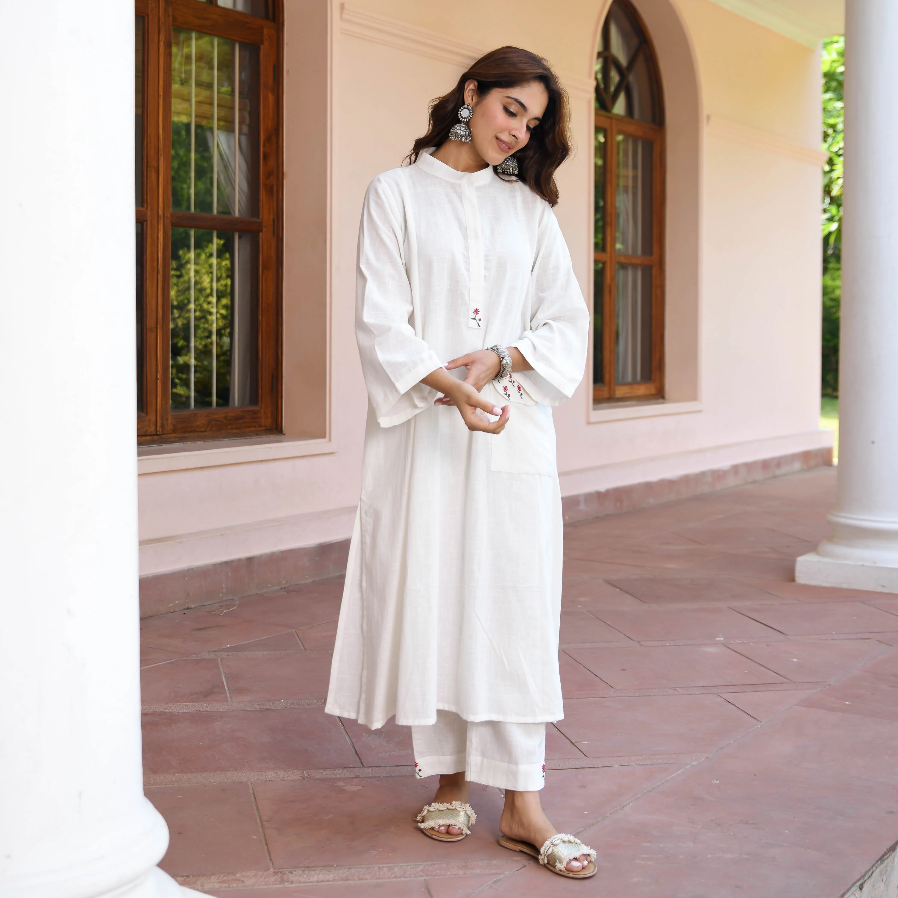 Noorani Embroidered Kurta Set - Woolfily