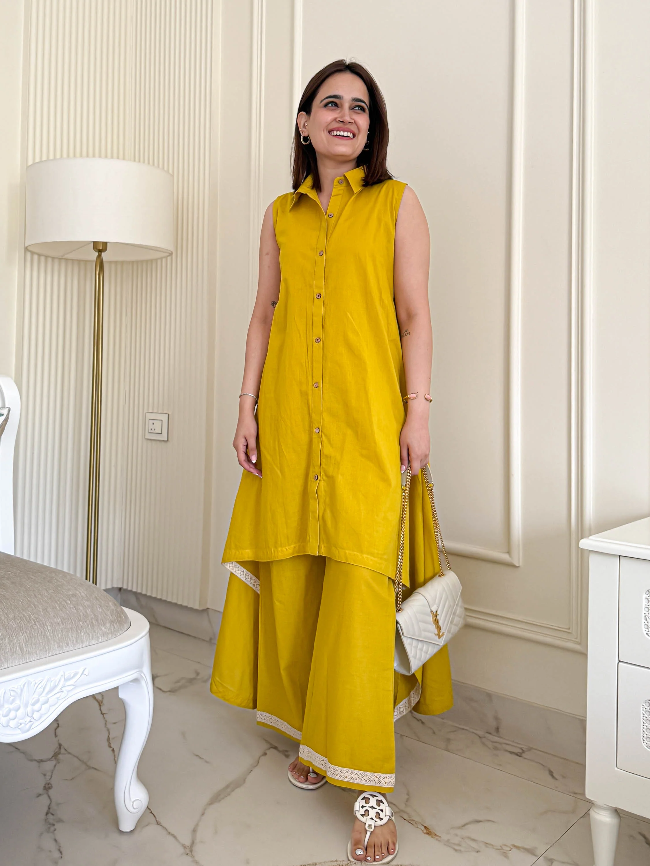 Bunaai Crisp Hour co-ord set - Woolfily