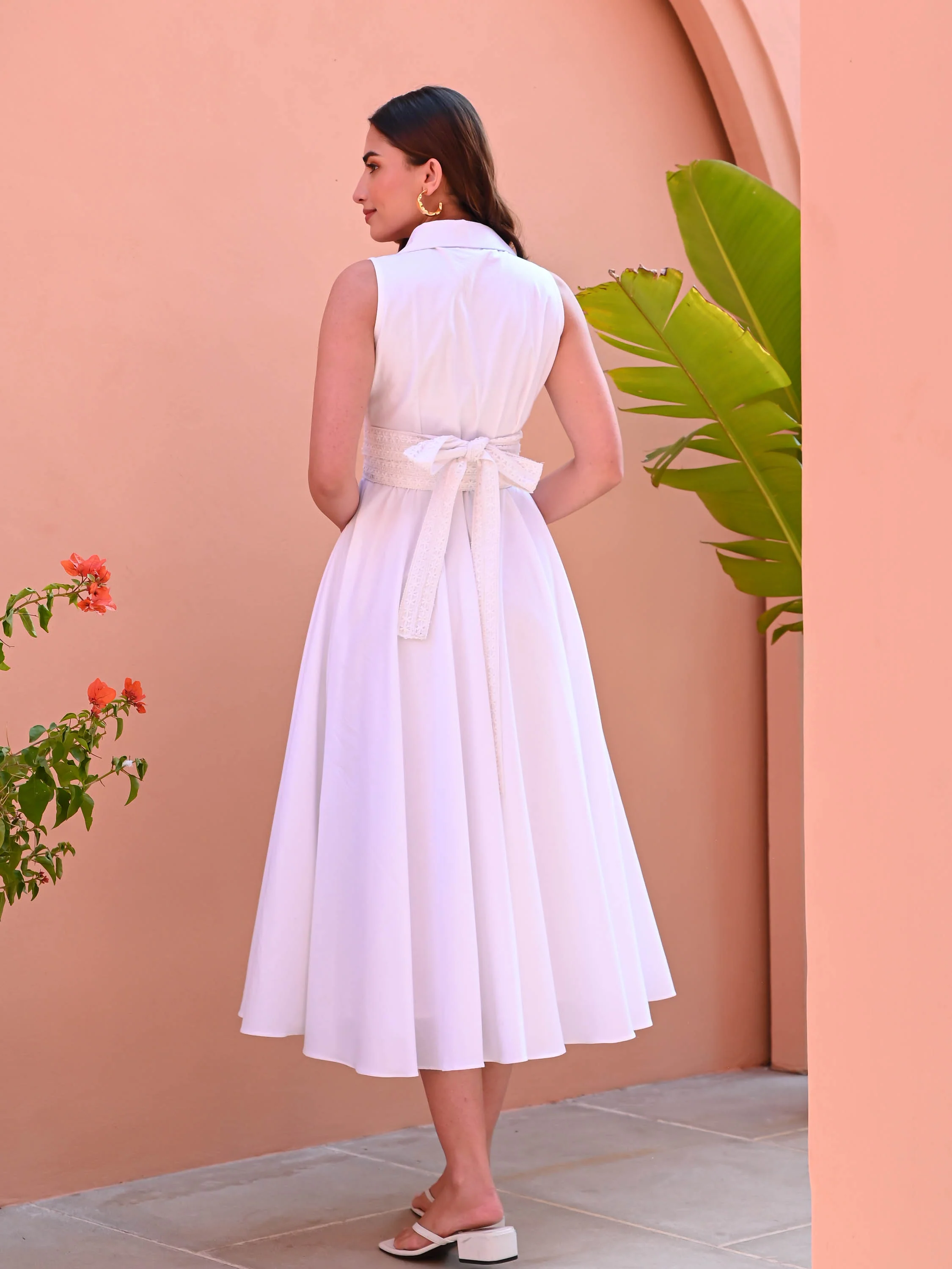 White Shirt Dress - Woolfily