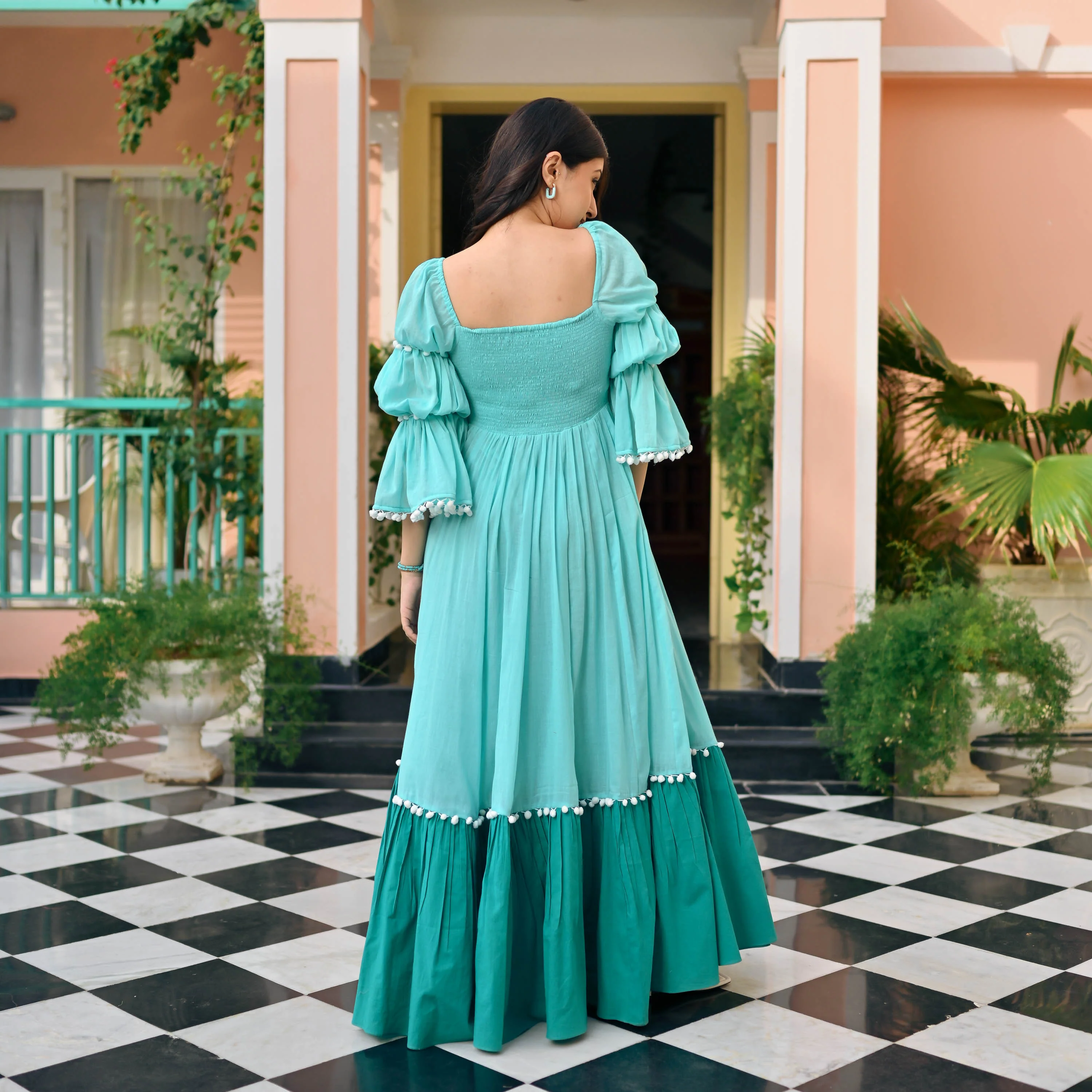 Bunaai Radiant Cotton Dress - Woolfily