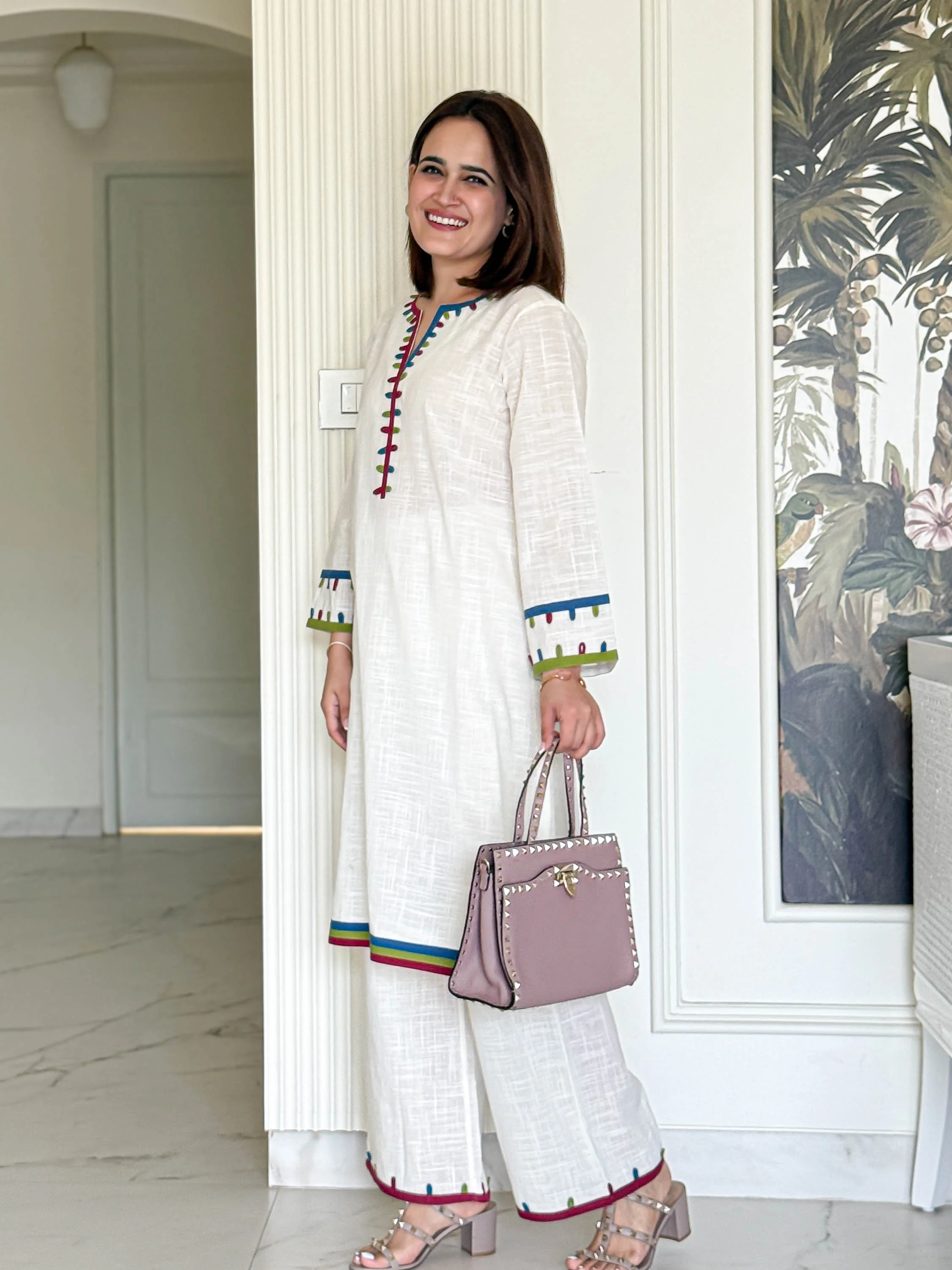 Bunaai Tropic Ties co-ord Set - Woolfily