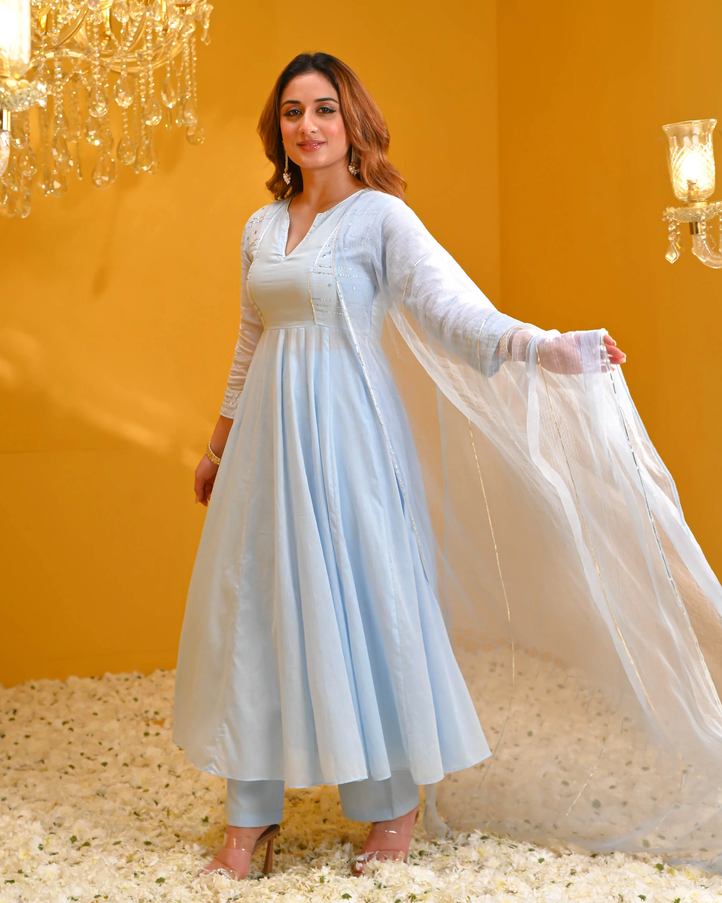 Bhavika Cotton Suit Set - Woolfily