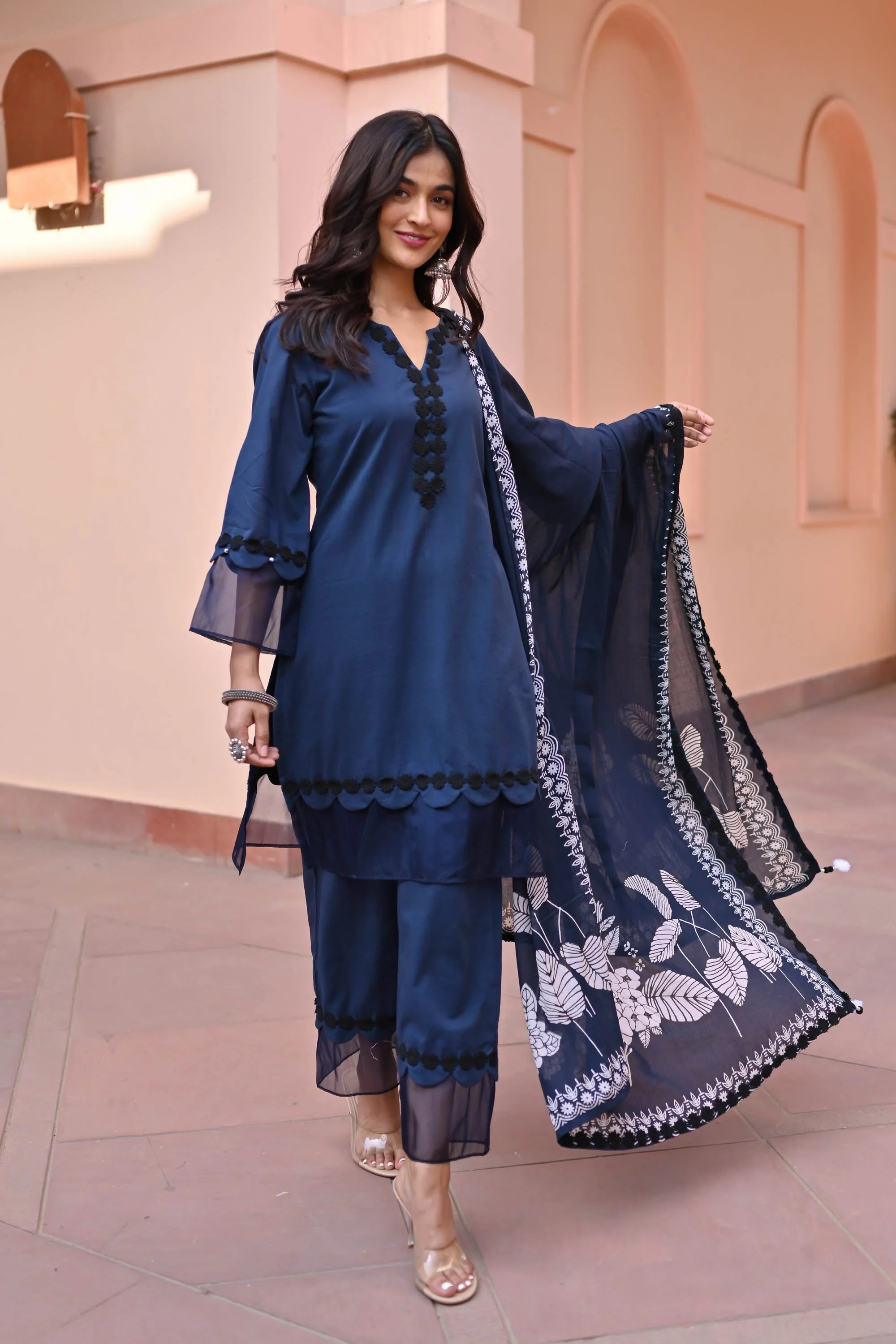 Cotton Comfort Trio Suit Set - Woolfily