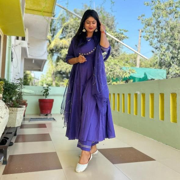 Damini Cotton Suit Set - Woolfily