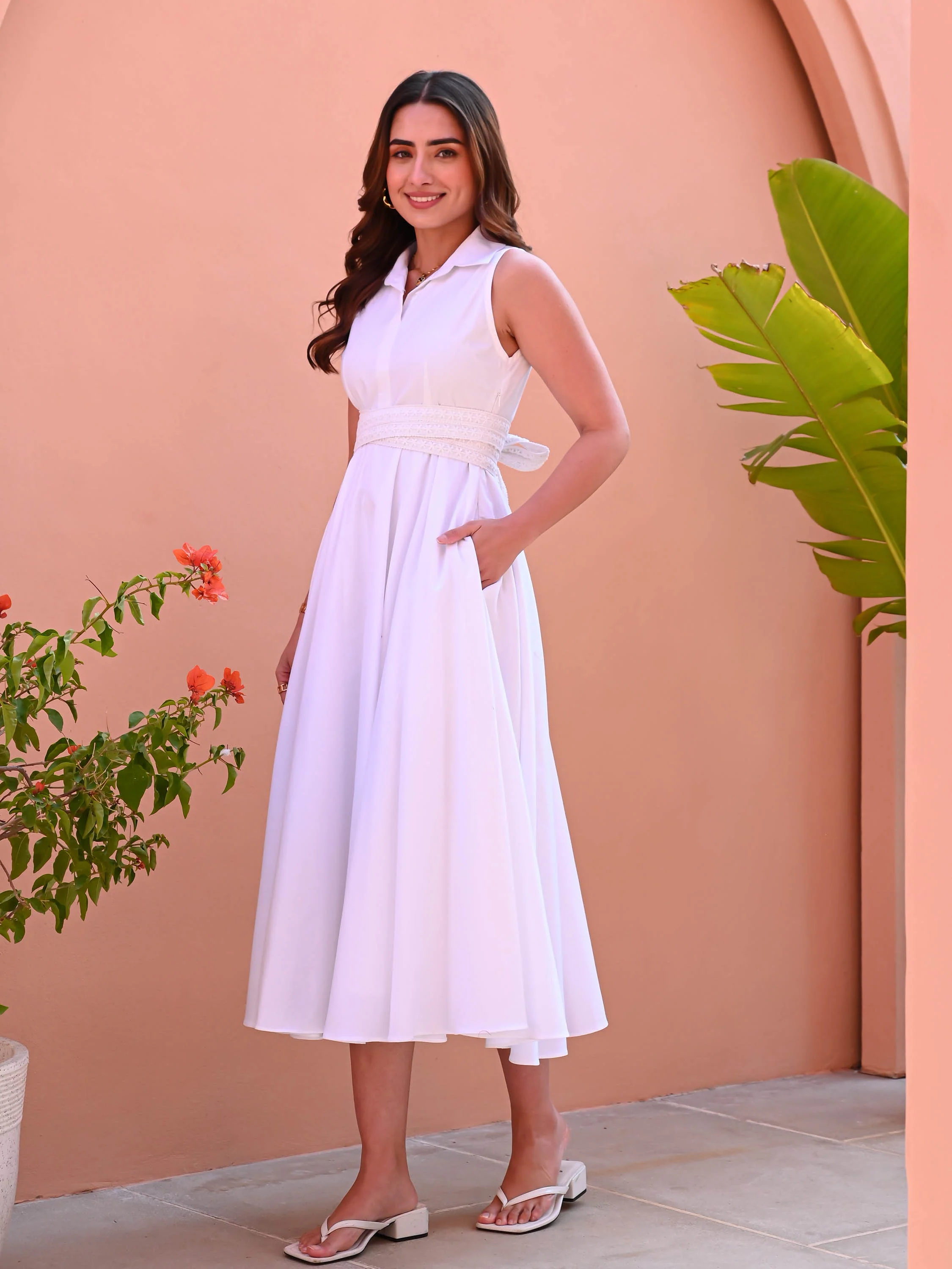 White Shirt Dress - Woolfily