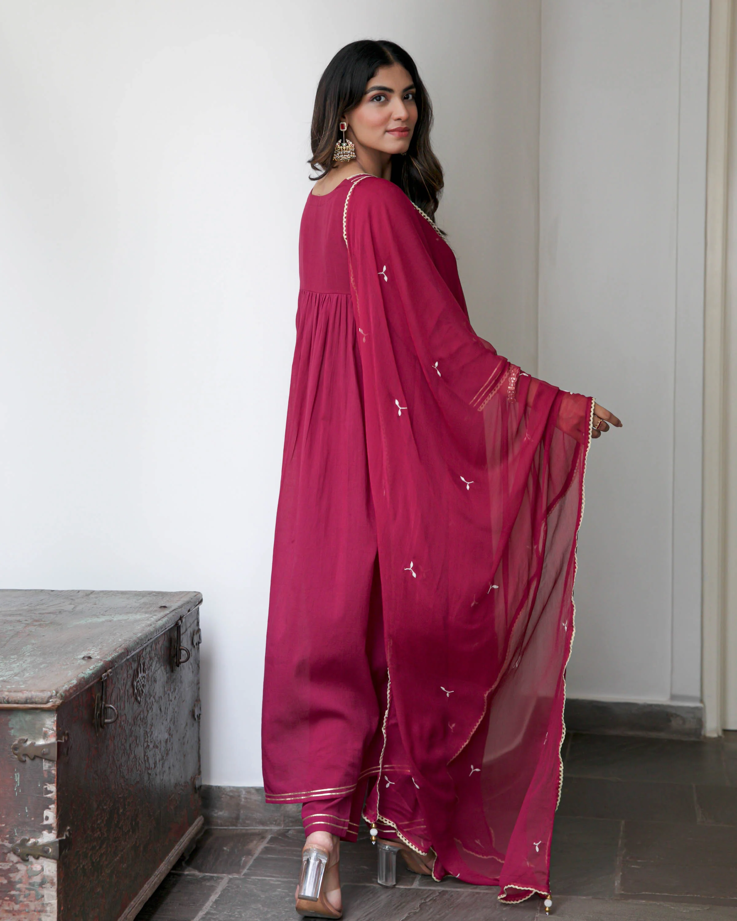 Aarohi Cotton Suit Set - Woolfily