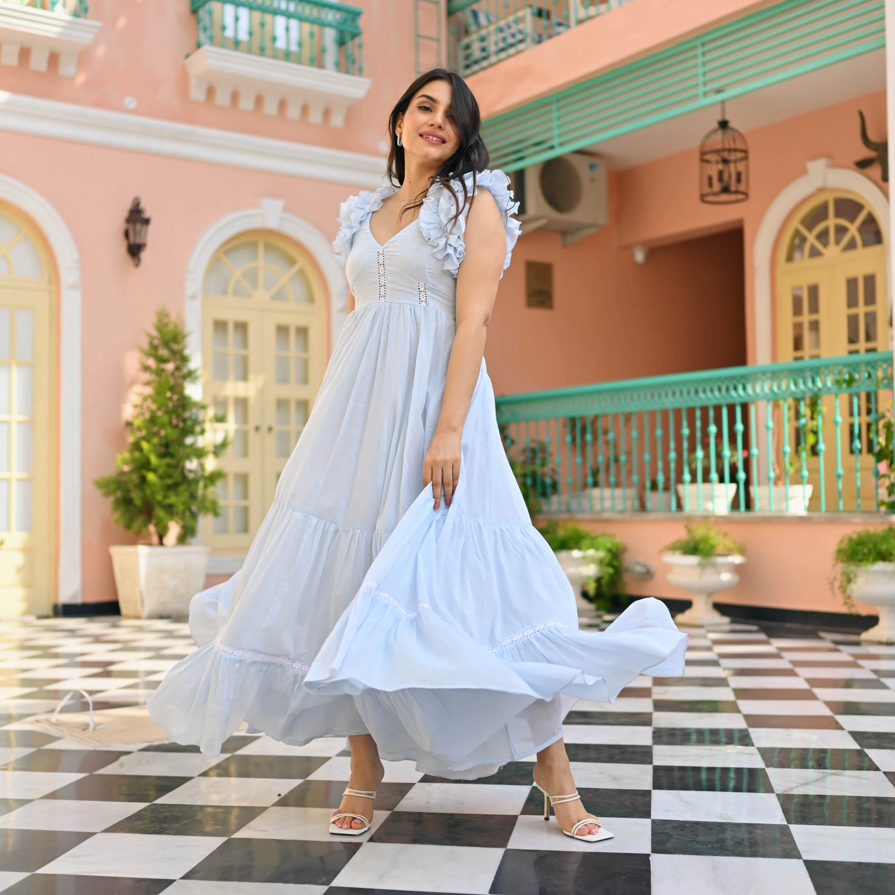 Bunaai Fantasy Cotton Dress - Woolfily