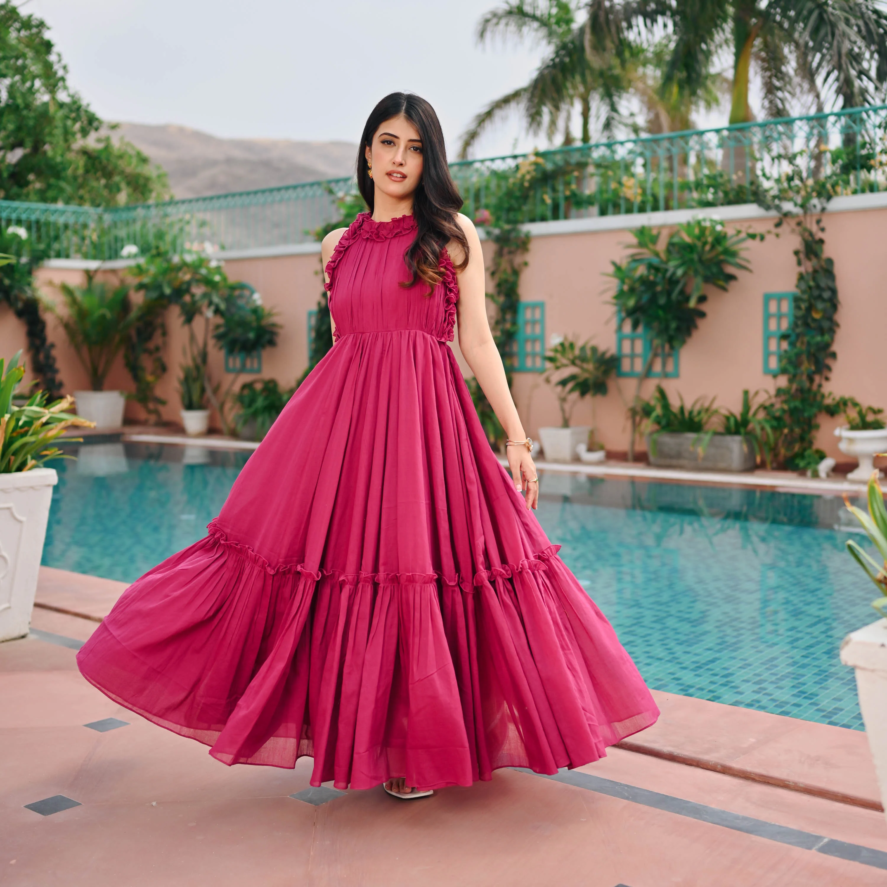 Bunaai Summer Love Cotton Dress - Woolfily