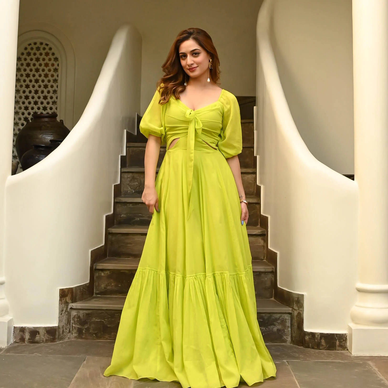 Bunaai GREEN OASIS COTTON DRESS - Woolfily