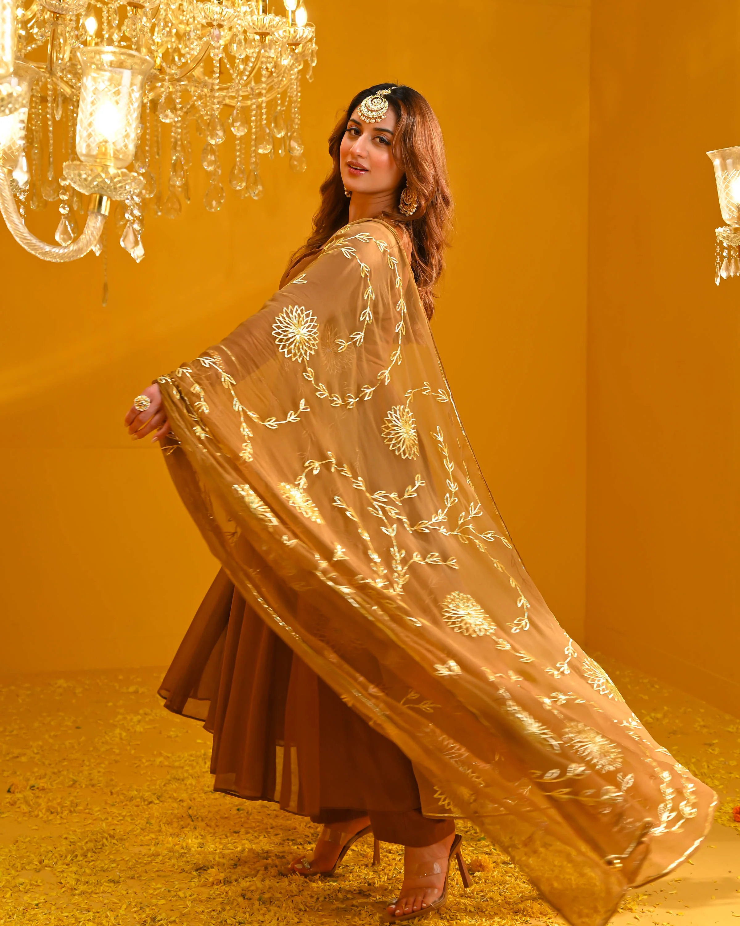 Ishani Georgette Suit Set - Woolfily