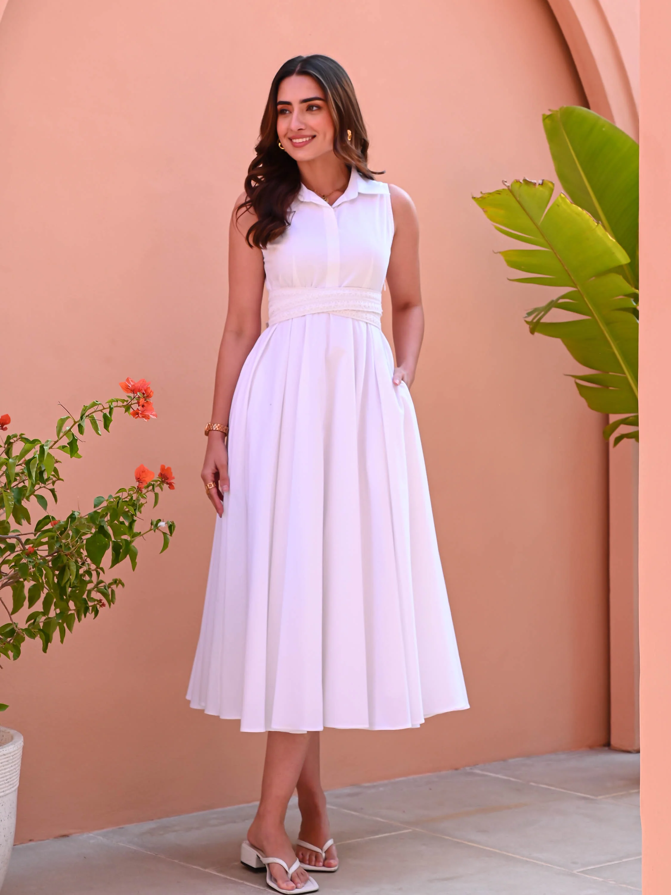 White Shirt Dress - Woolfily