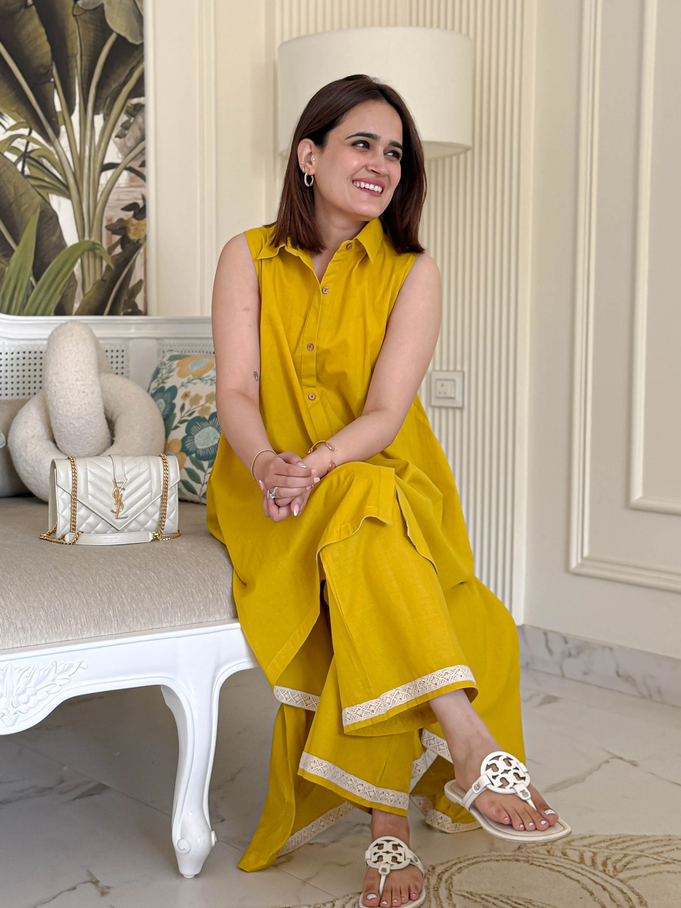 Bunaai Crisp Hour co-ord set - Woolfily