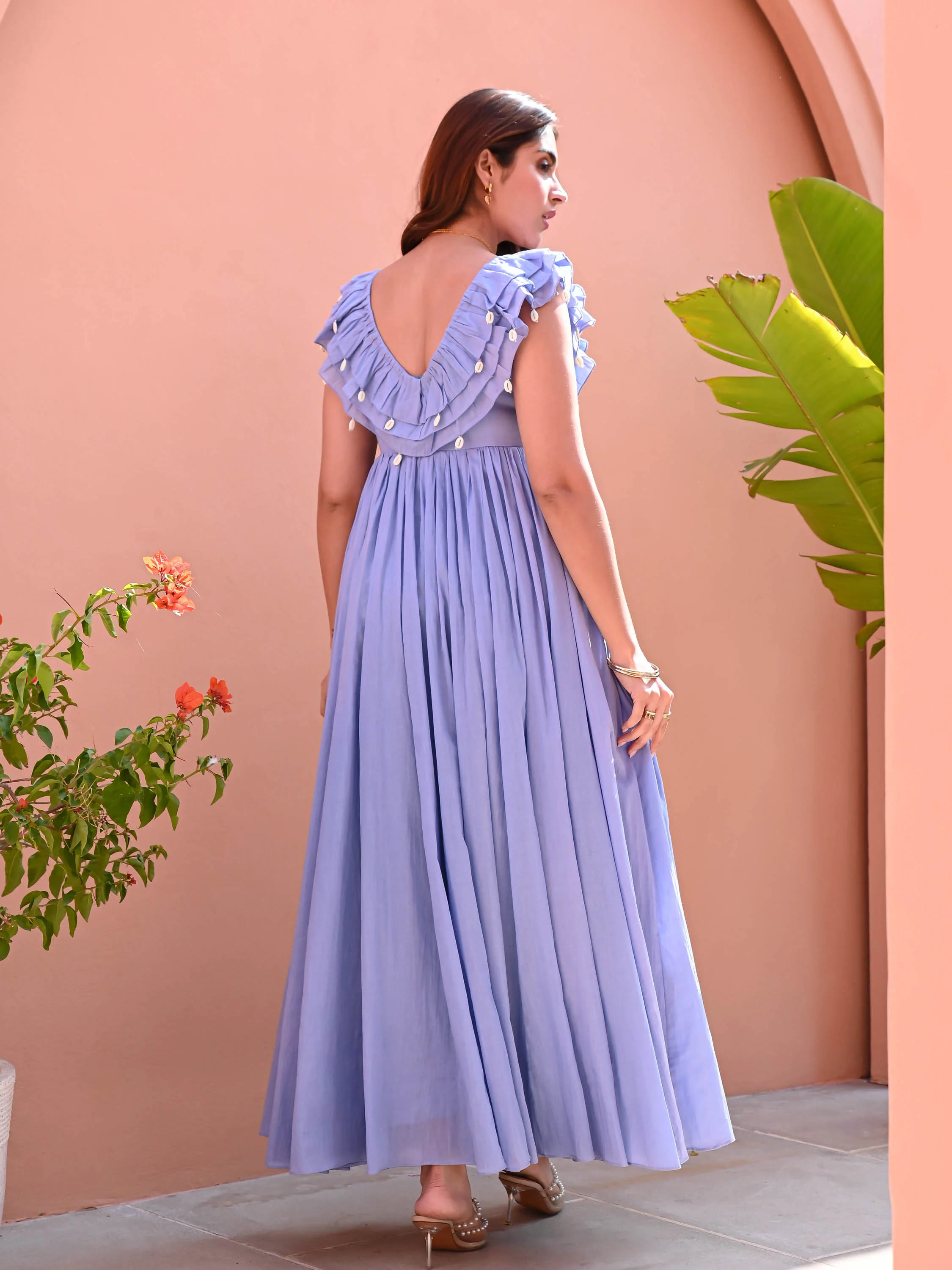 Serenity Cotton Dress - Woolfily