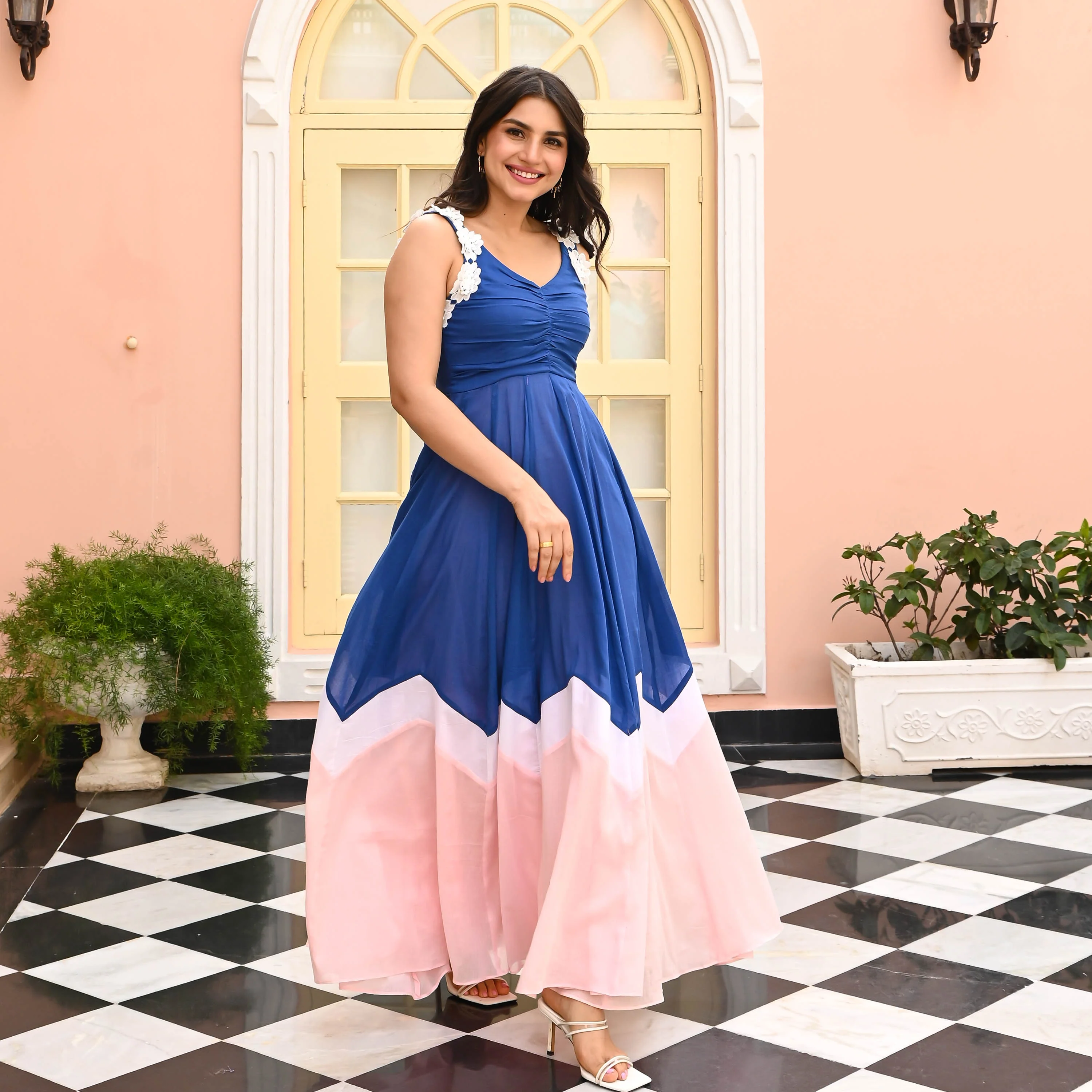 Bunaai Springtime Cotton Dress - Woolfily