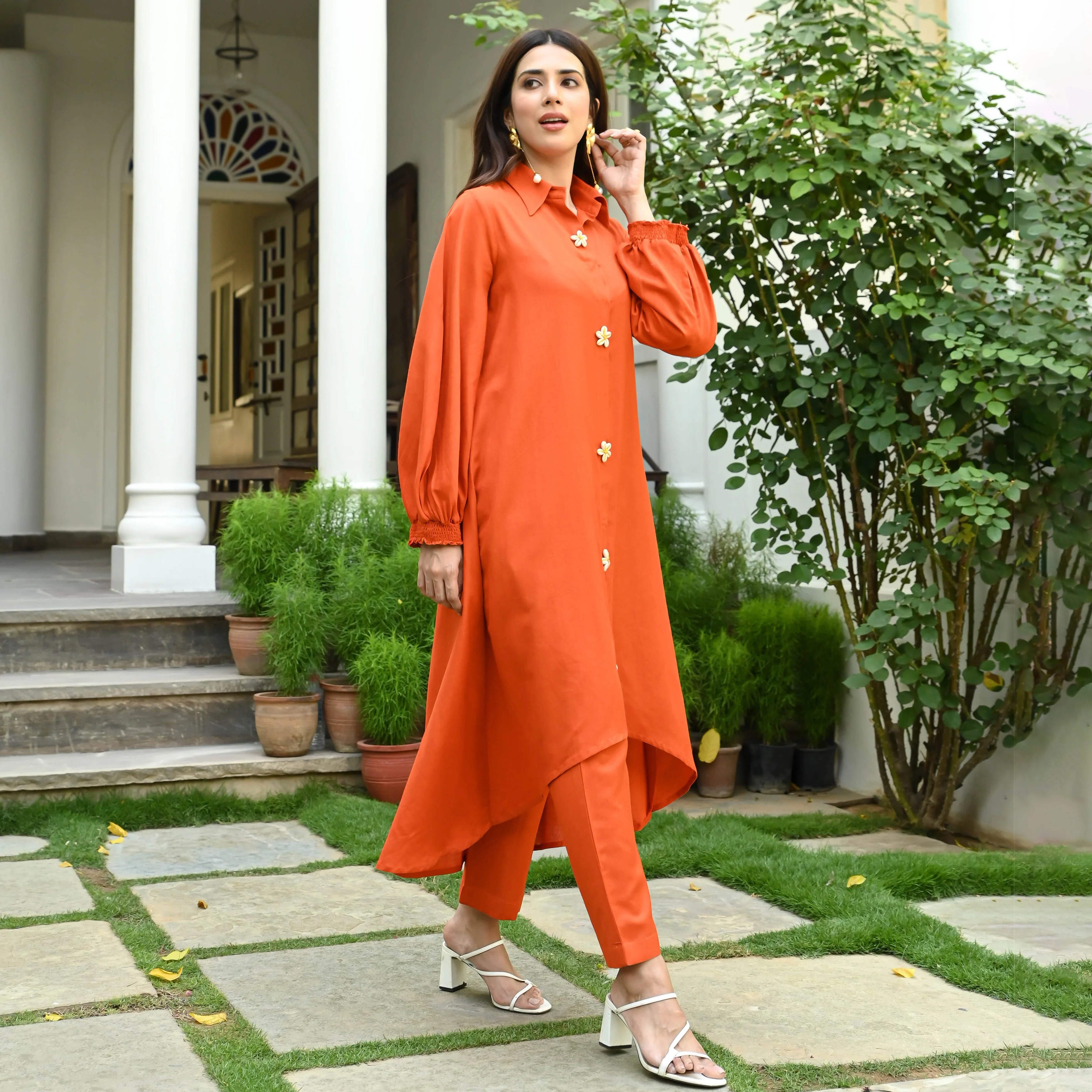 Bunaai Cotton Bliss Kurta Set - Woolfily