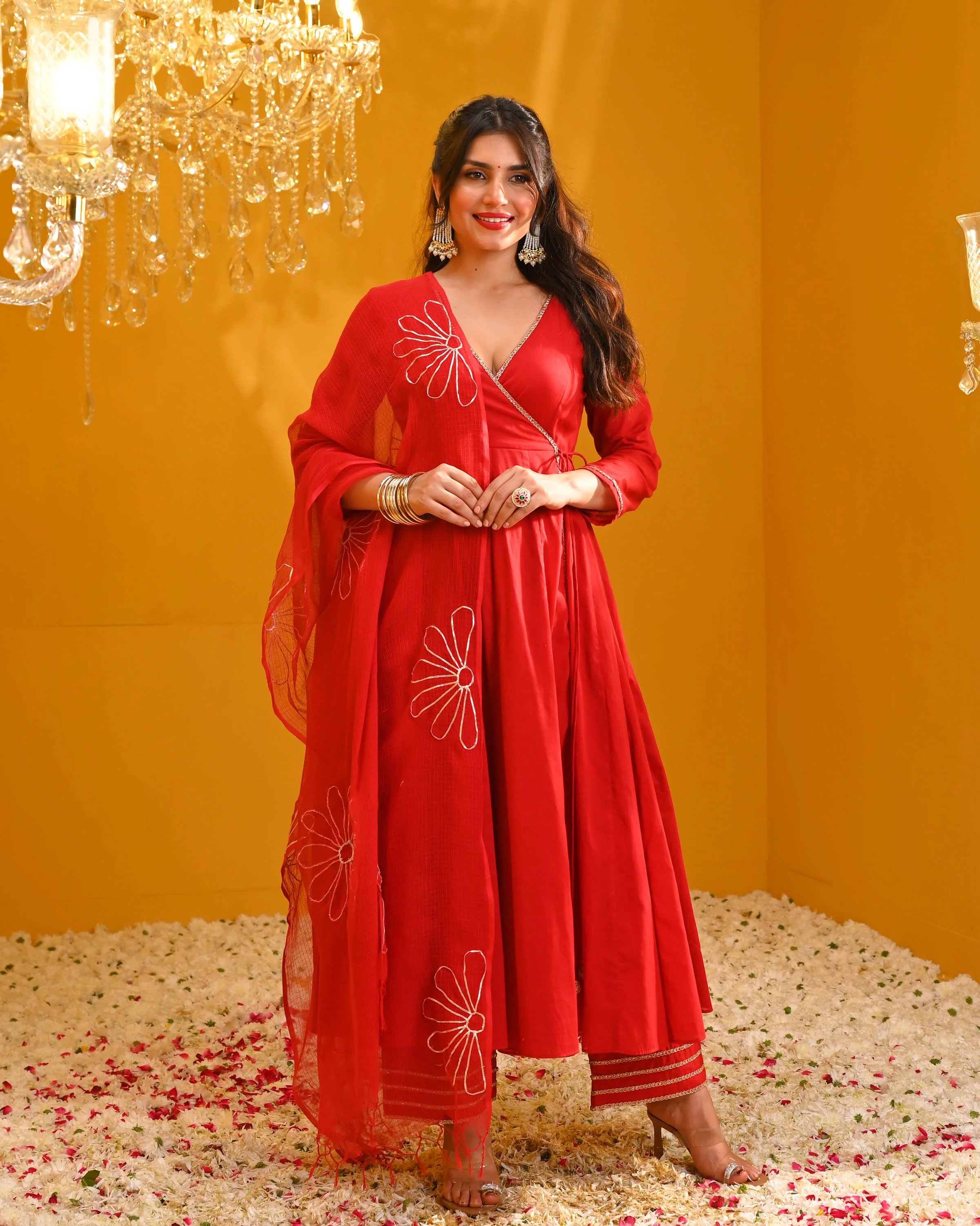 Dhara Cotton Suit Set - Woolfily